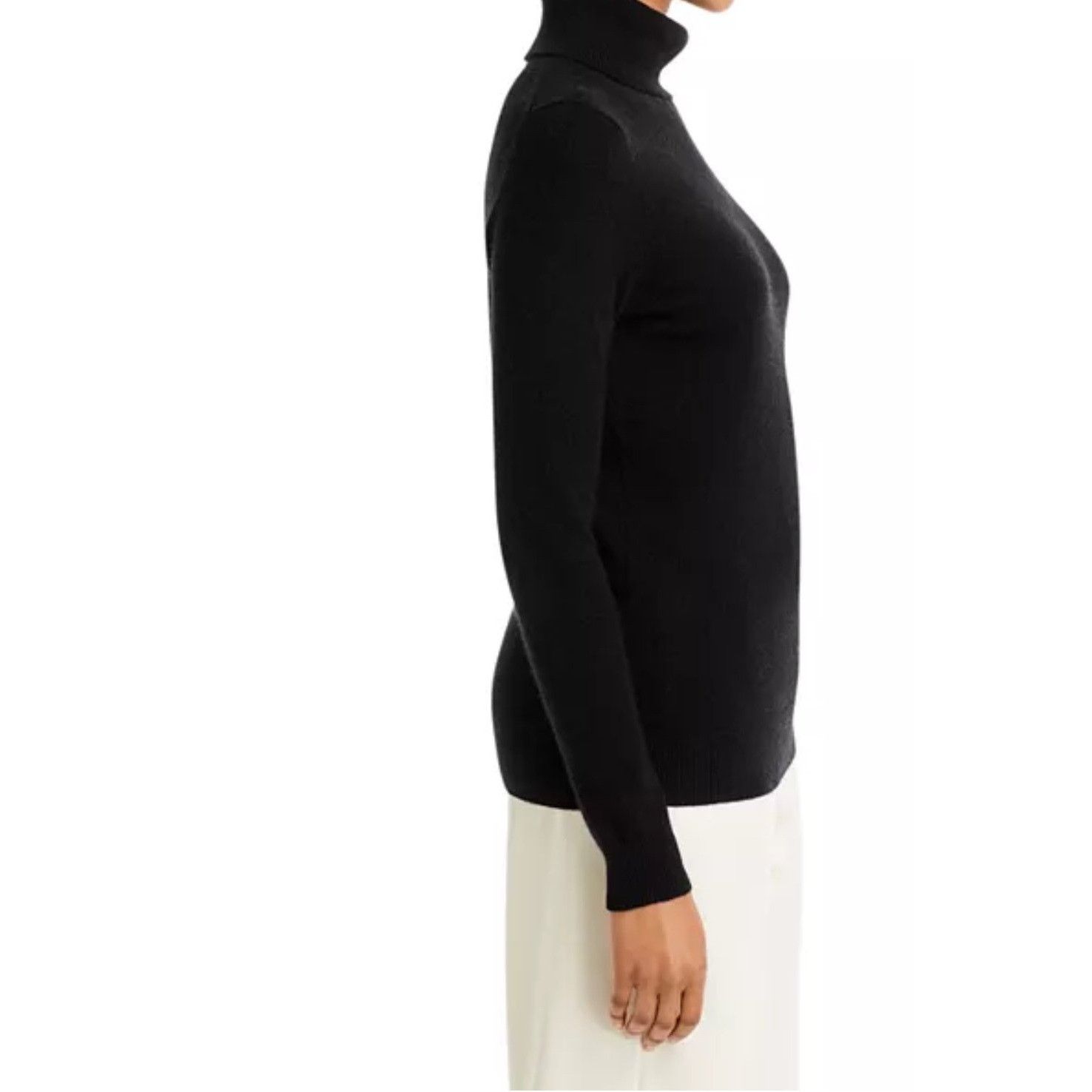 Bloomingdale's Bloomingdale's Cashmere Cashmere Turtleneck Sweater size XS Size XS / US 0-2 / IT 36-38 - 4 Thumbnail