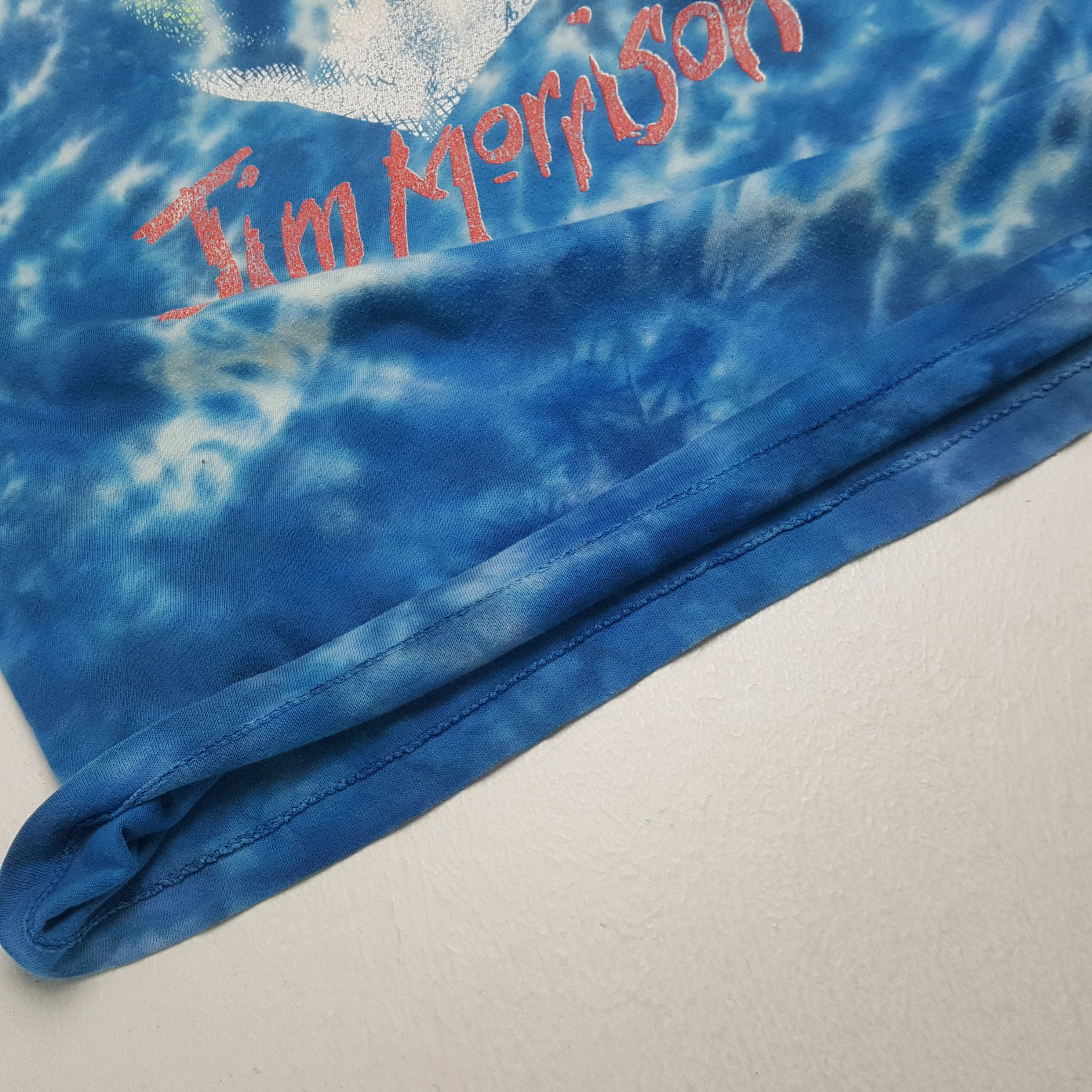 Band Tees Jim Morrison Singer Music Tie Dye Tshirt RR1 Size US XXL / EU 58 / 5 - 6 Thumbnail
