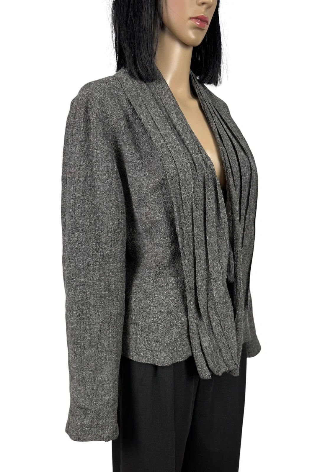 Other Sulu Kerstin Bernecker Jacket Wool Flax size 38 Size S / US 4 / IT 40 - 3 Thumbnail