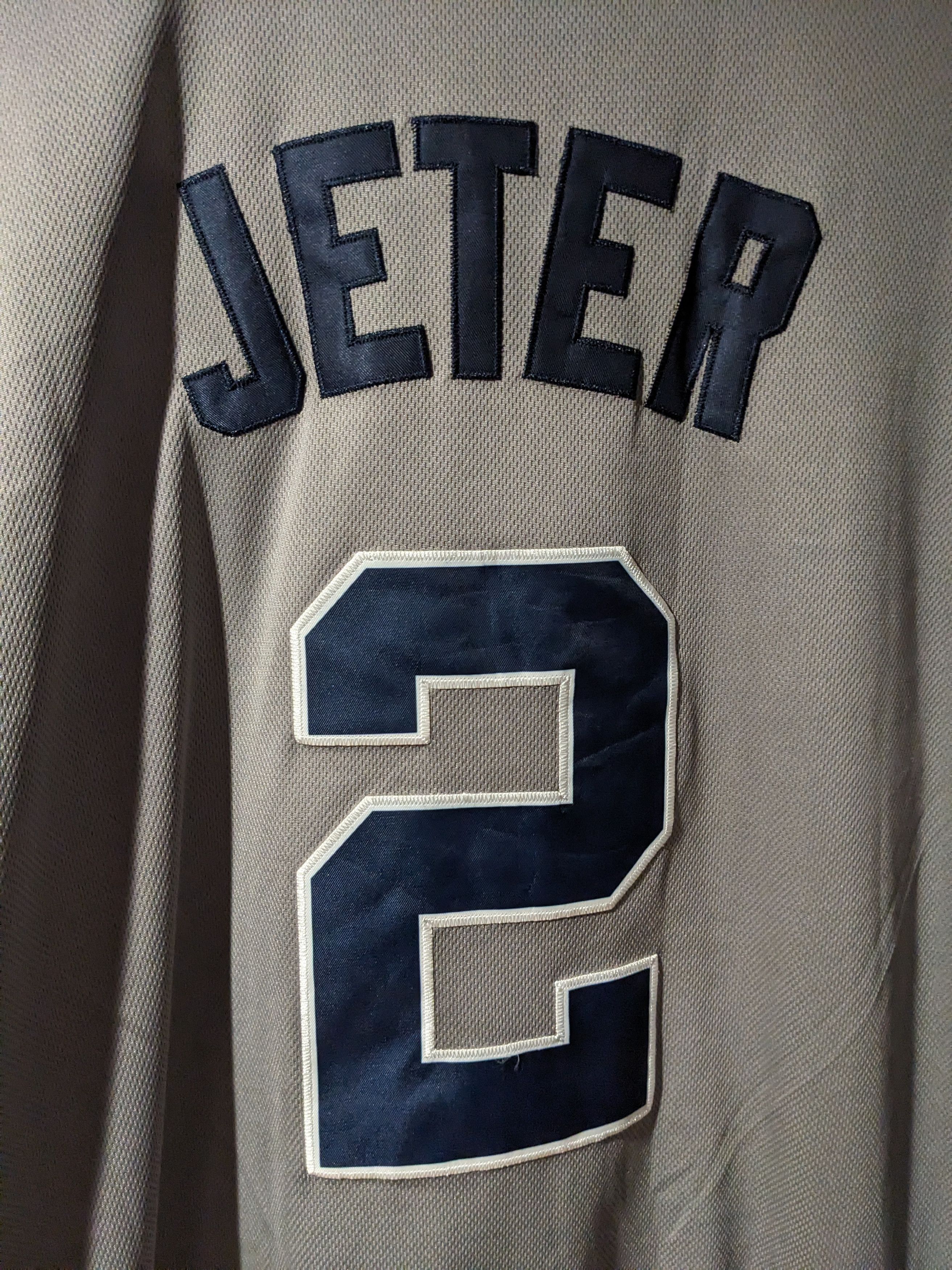 MLB Vintage Y2K New York Yankees Derek Jeter BOOT Large Jersey Size US L / EU 52-54 / 3 - 2 Thumbnail