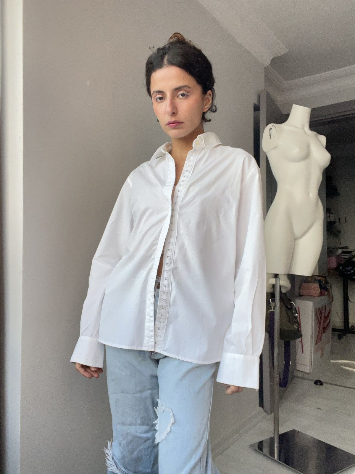 Barbara Bui Barbara Bui white shirt Size S / US 4 / IT 40 - 2 Thumbnail