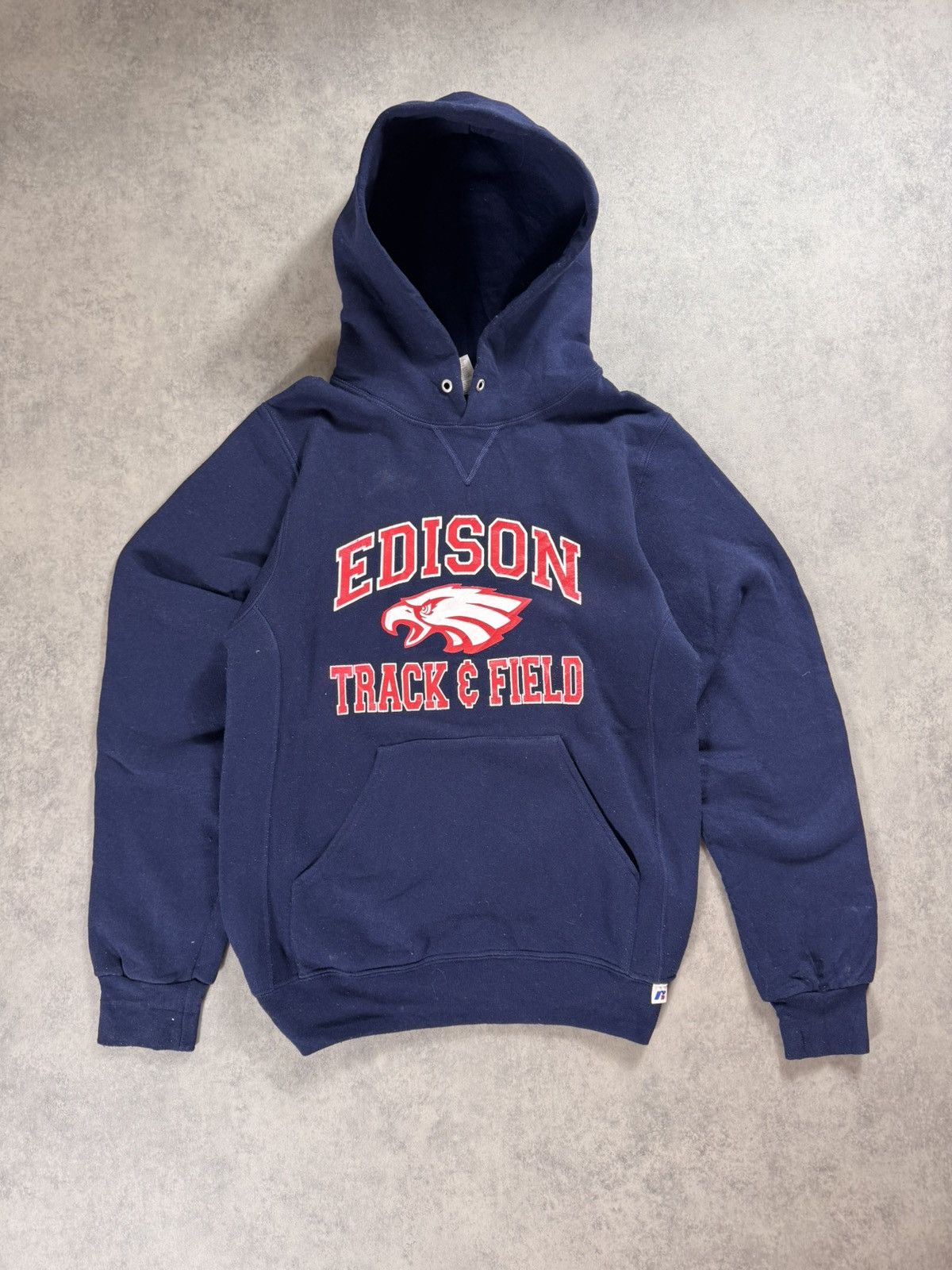 Russell Athletic Russell Athletic Vintage Baggy Hoodie Size US S / EU 44-46 / 1 - 1 Thumbnail