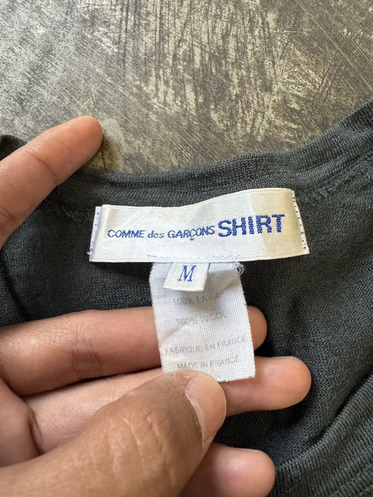 Comme des Garcons SHIRT COMME DES GARCONS ABSTRACT MOTIF LONG SHIRT Size US M / EU 48-50 / 2 - 5 Thumbnail