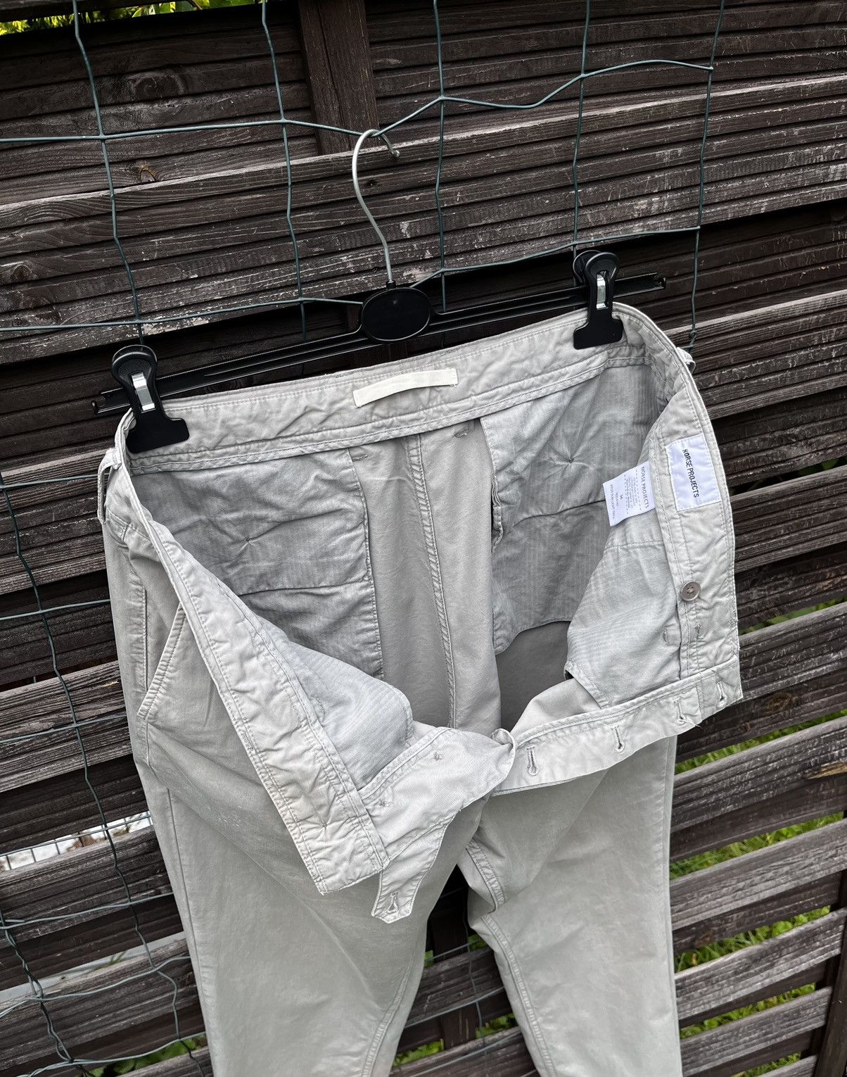 Norse Projects 🔴 NORSE PROJECTS AROS SLIM LIGHT TWILL Size US 36 / EU 52 - 9 Thumbnail