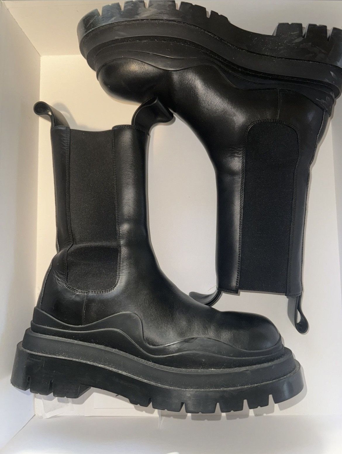 Bottega Veneta Bottega Veneta Tire Boots Size 7 EU 40 Size US 7 / EU 40 - 4 Thumbnail