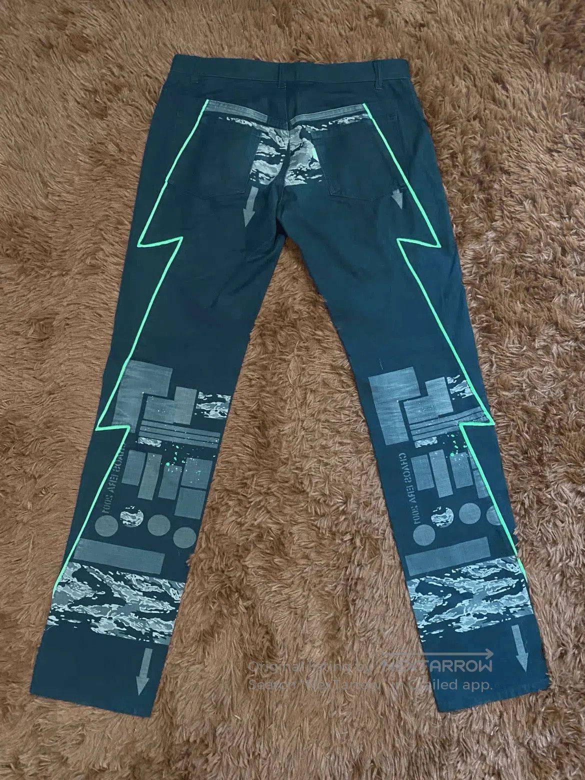 Undercover Sz M Undercover 01SS Pattern Patches Pants. Size US 30 / EU 46 - 2 Thumbnail