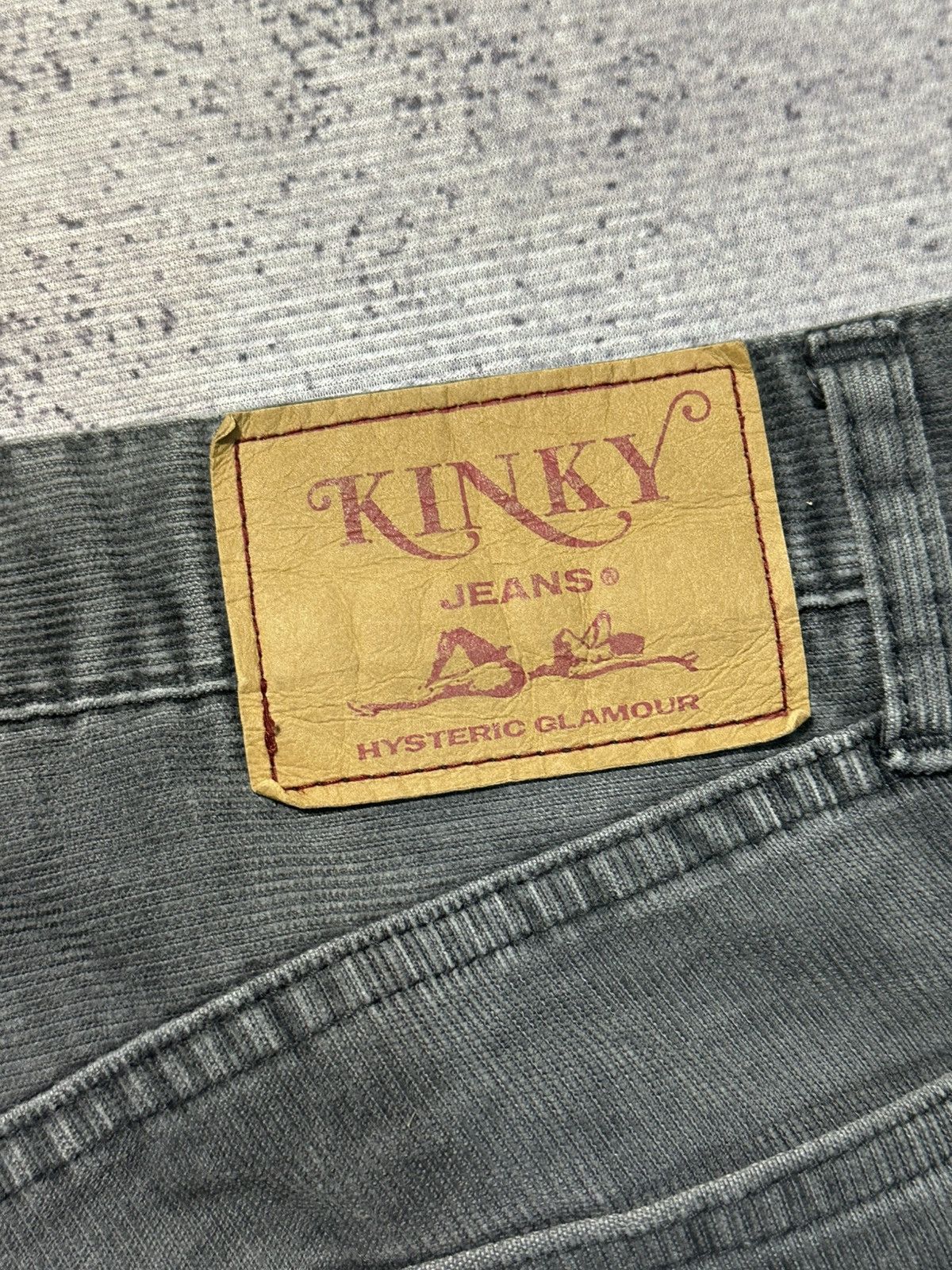Hysteric Glamour × Undercover 2000s Hysteric Glamour Corduroy Grey Kinky Jeans Size US 30 / EU 46 - 13 Thumbnail