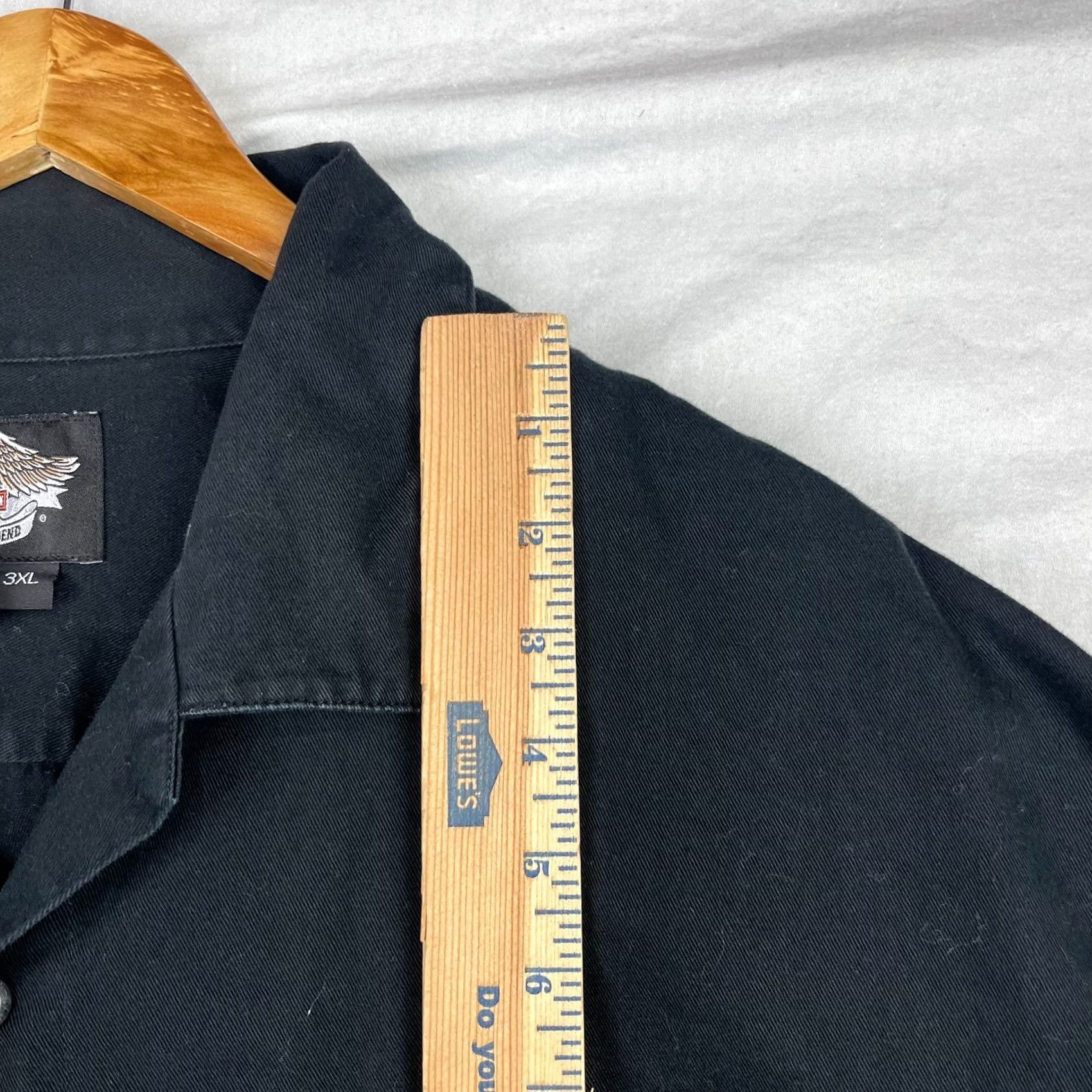 Harley Davidson Harley-Davidson Shirt Mens 3XL Genuine Oil Mechanic Button Up Motorcycle Biker Size US XXL / EU 58 / 5 - 5 Thumbnail