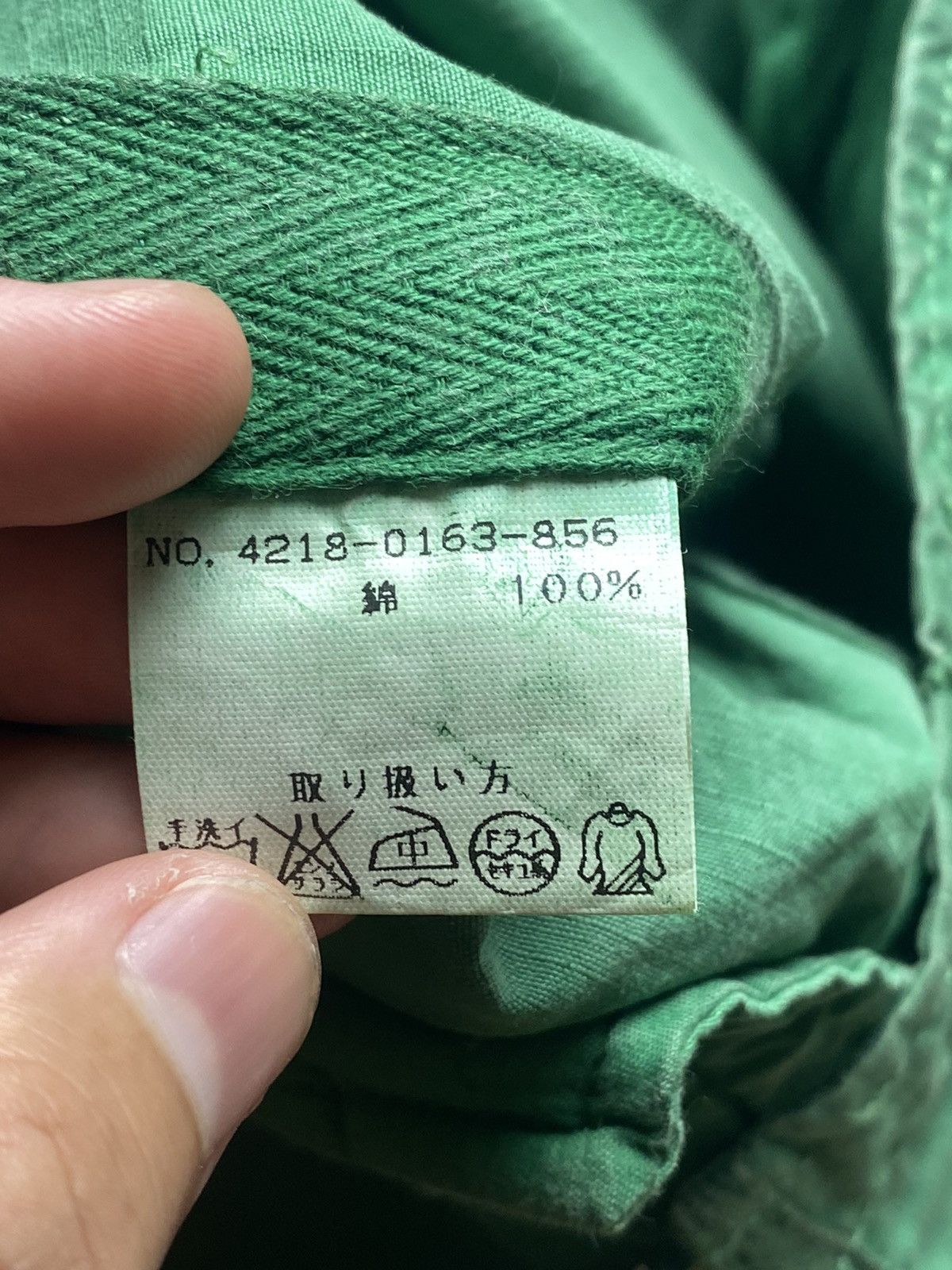 Beams Plus 2000s Beams - Green Biker Jacket Size US M / EU 48-50 / 2 - 15 Thumbnail