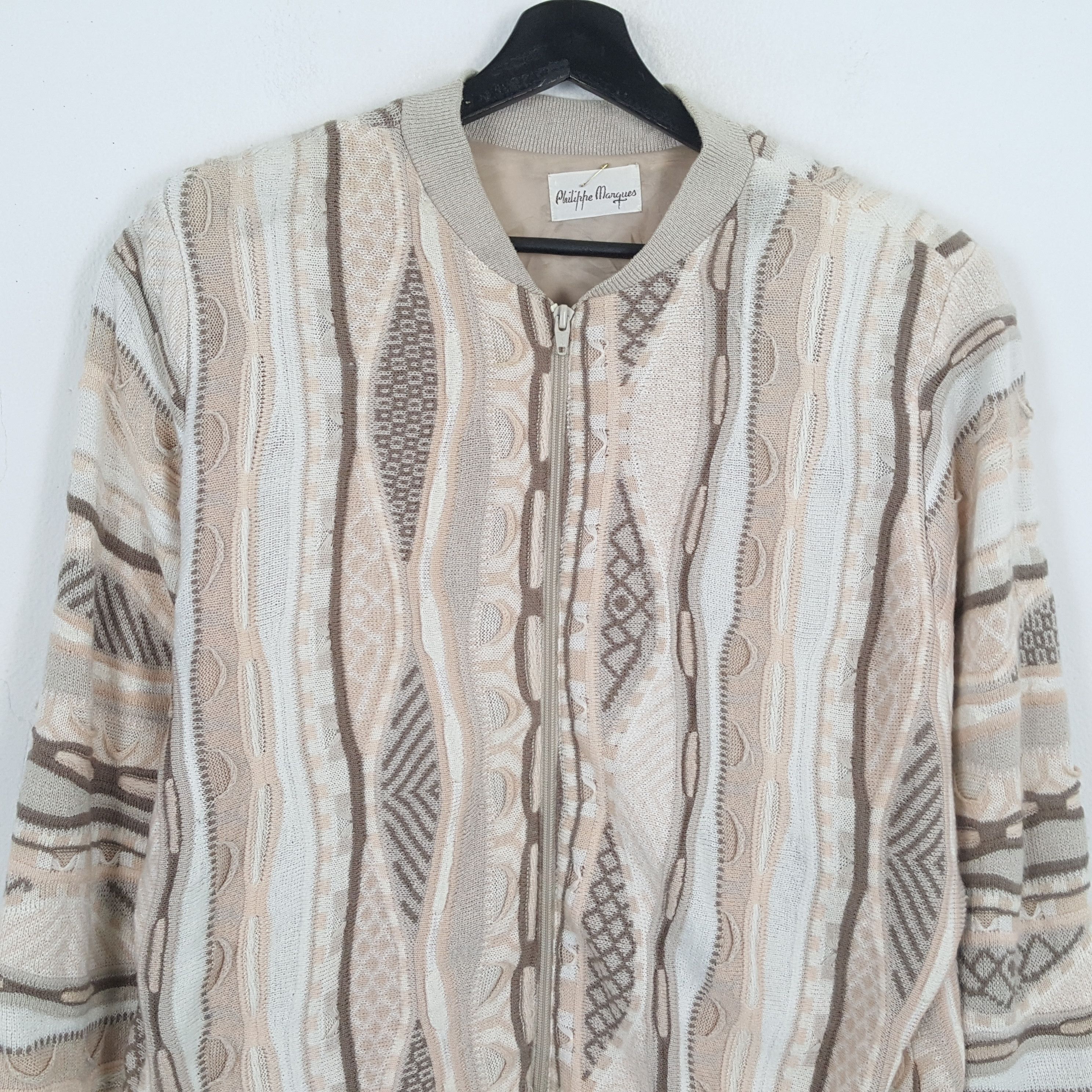 Coogi × Designer × Vintage PHILIPPE MARQUES Fashion Coogi Style Design Sweater Size US L / EU 52-54 / 3 - 2 Thumbnail
