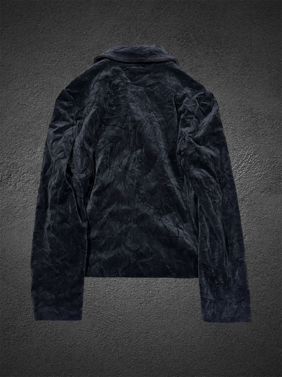 Yohji Yamamoto Yohji Yamamoto Ined Double Breasted Velvet Jacket Size M / US 6-8 / IT 42-44 - 3 Thumbnail