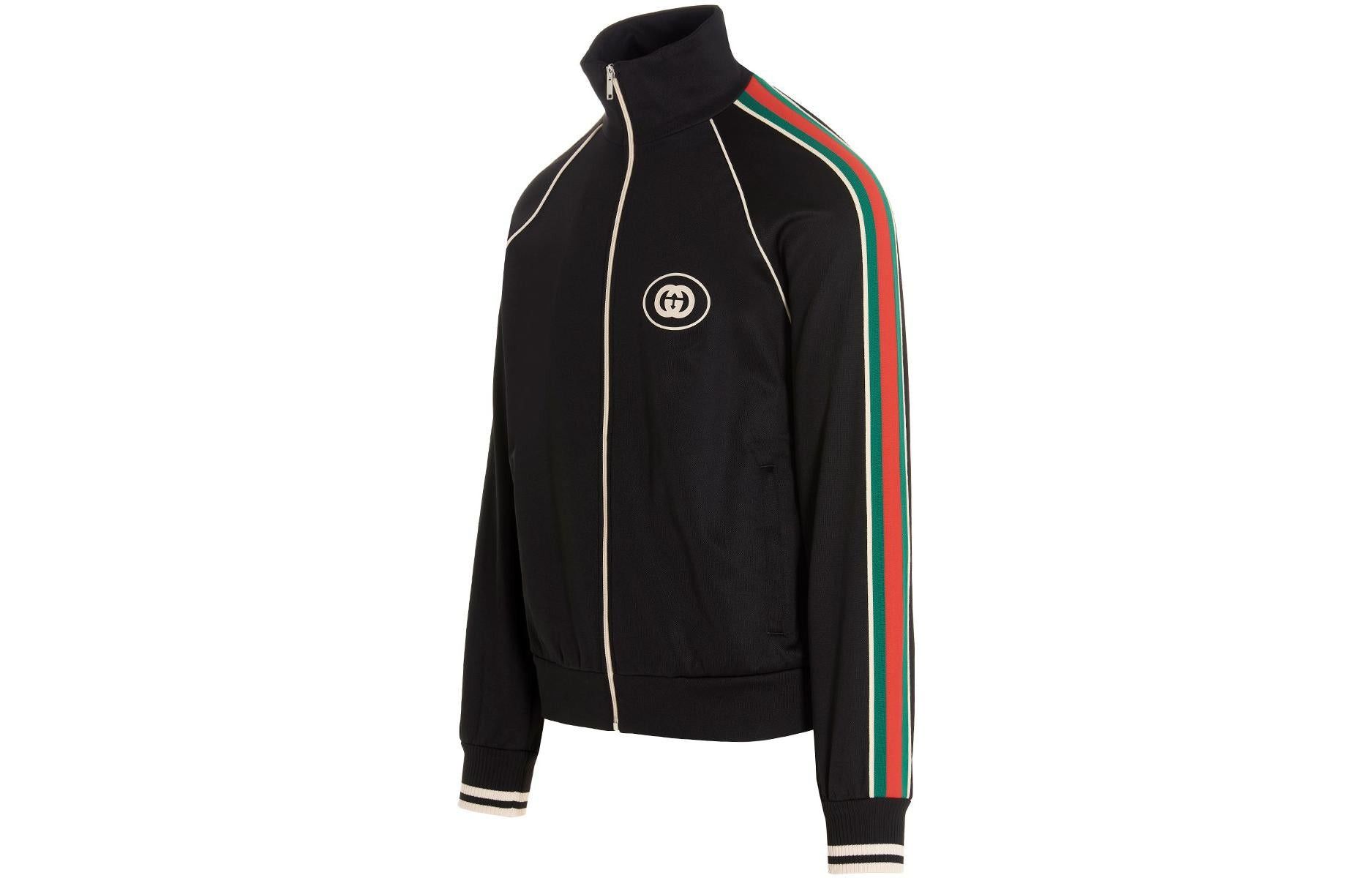 Gucci o1s1wg110925 Technical Jersey Zip Jacket in Multicolor Size US S / EU 44-46 / 1 - 3 Thumbnail