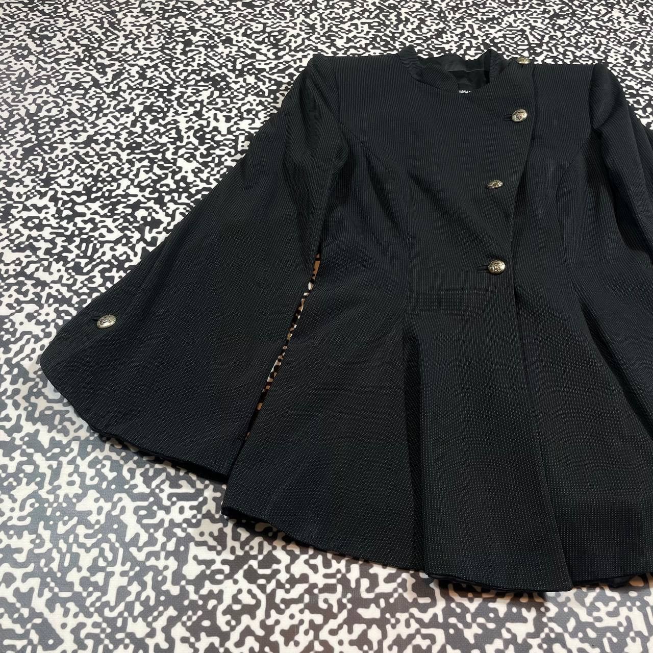 Giorgio Armani Vintage 90s Giorgio Armani Luxury Flared Napoleon Blazer Size M / US 6-8 / IT 42-44 - 11 Thumbnail