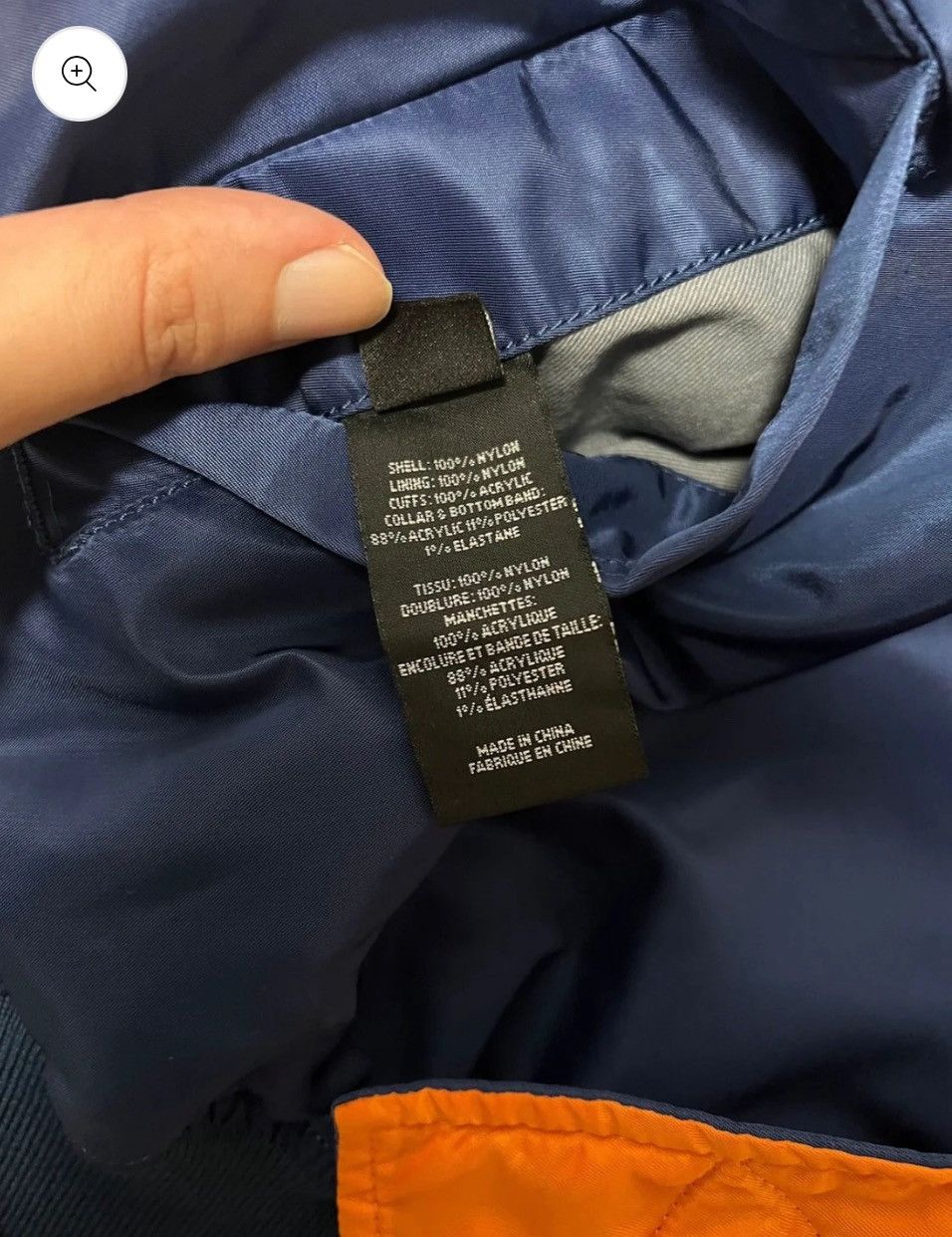 Alpha Industries × Vetements Vetements X Alpha Industries Reversible Blue Fist Bomber Size US S / EU 44-46 / 1 - 9 Thumbnail