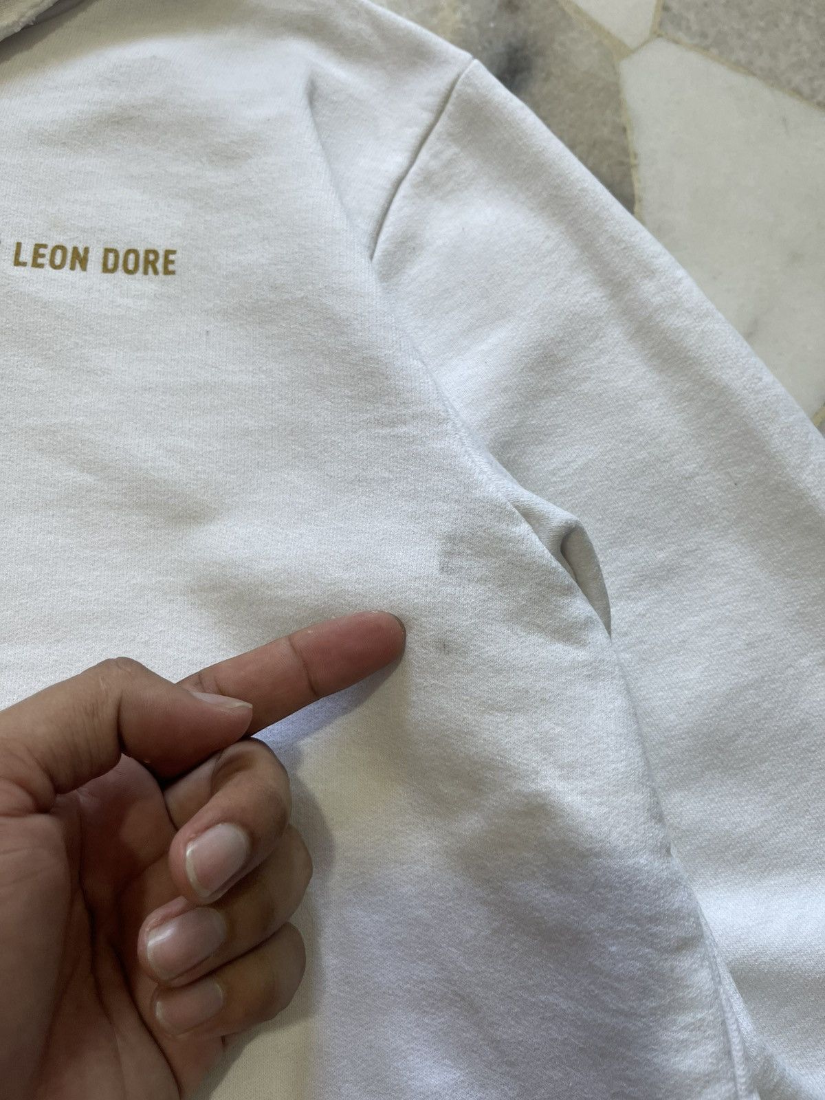Aime Leon Dore Aime Leon Dore Disstressed Hoodie #99 Size US L / EU 52-54 / 3 - 6 Thumbnail