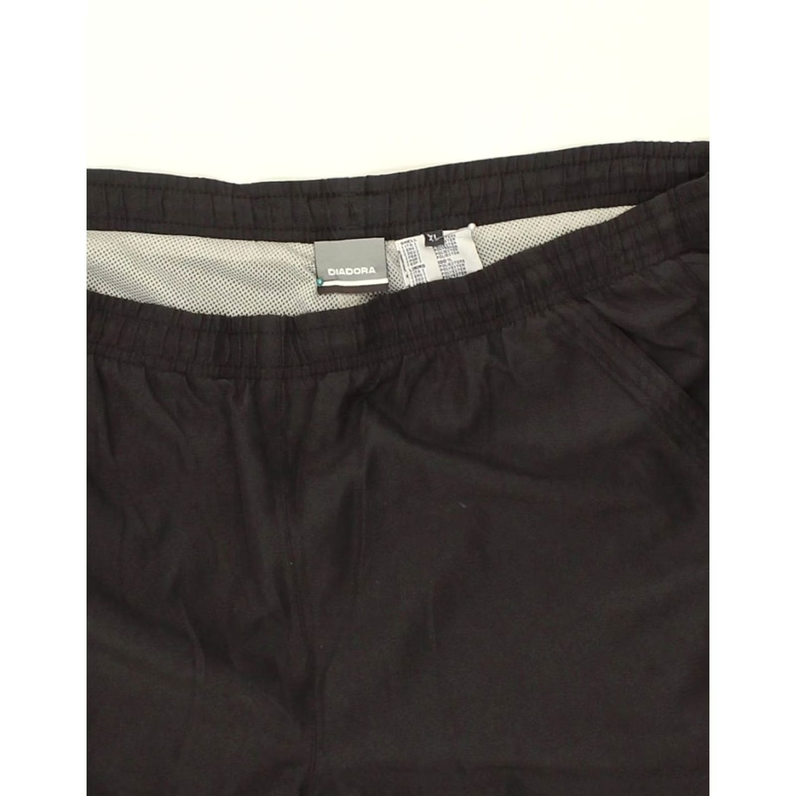 Diadora DIADORA Mens Tracksuit Trousers XL Black Polyester Size US 36 / EU 52 - 3 Thumbnail