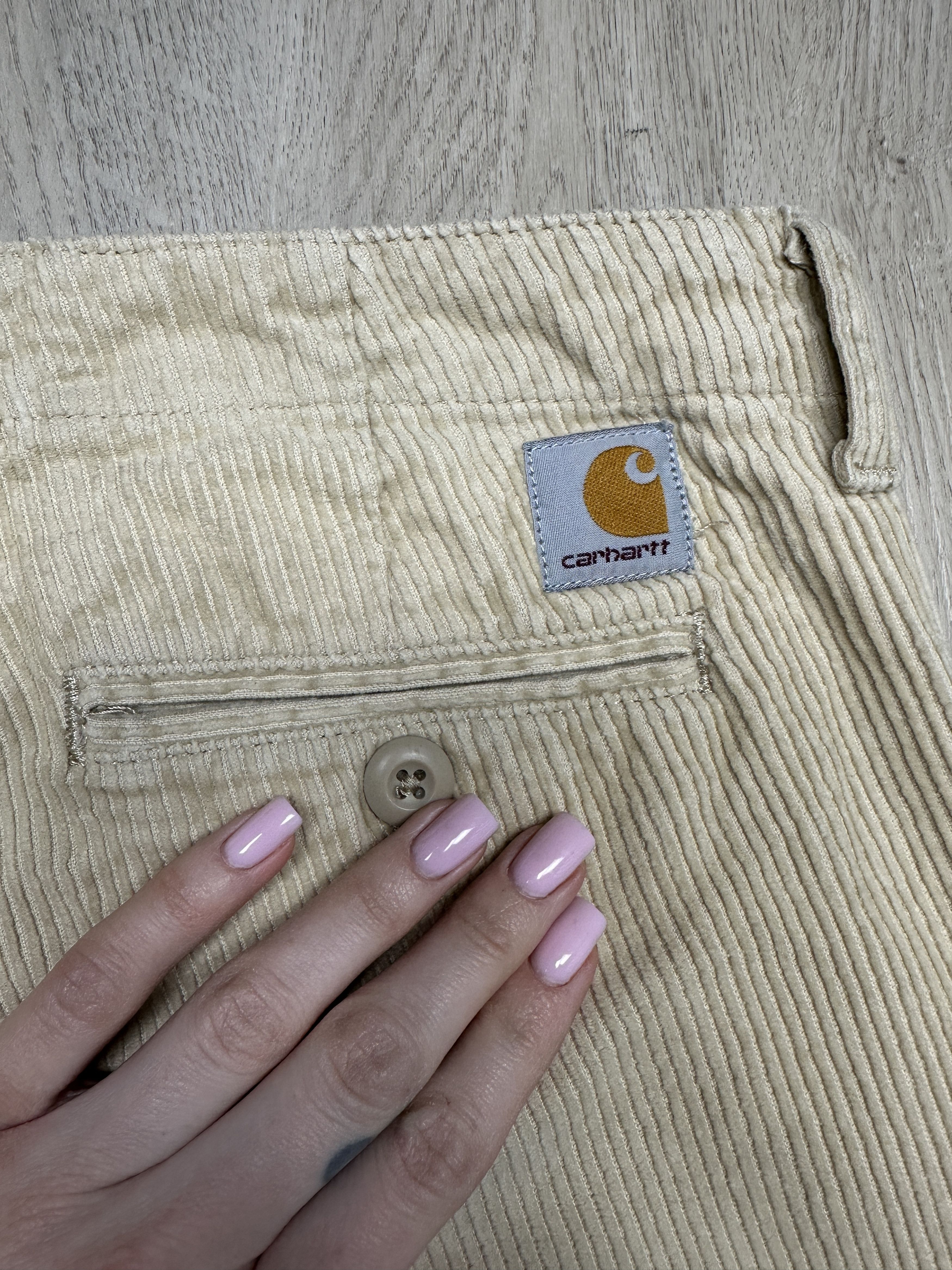 Carhartt Wip Carhartt WIP Mens Club Corduroy Denim Pants Y2K Size US 30 / EU 46 - 3 Thumbnail