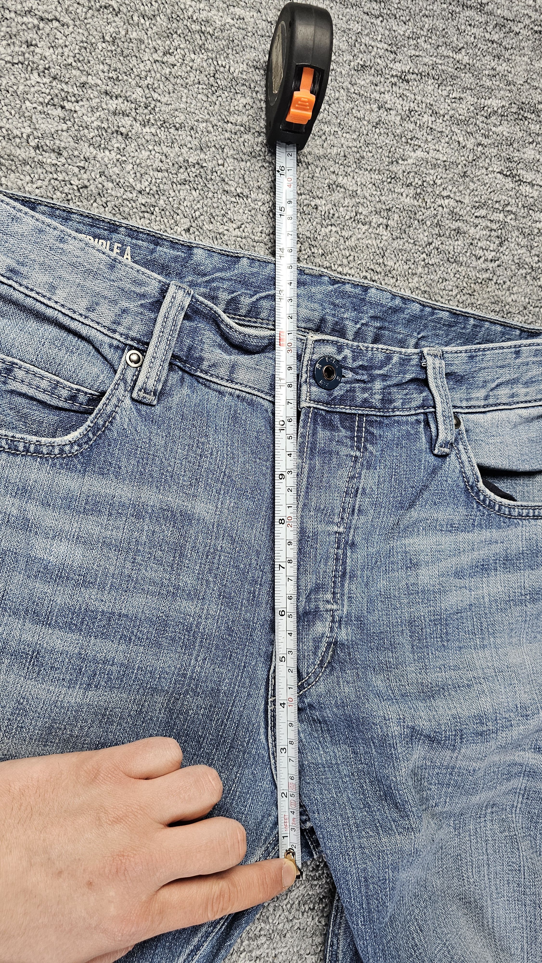 G-Star G-Star Raw Triple A Straight Faded Light Wash Denim W33 L34 Size US 33 - 16 Thumbnail