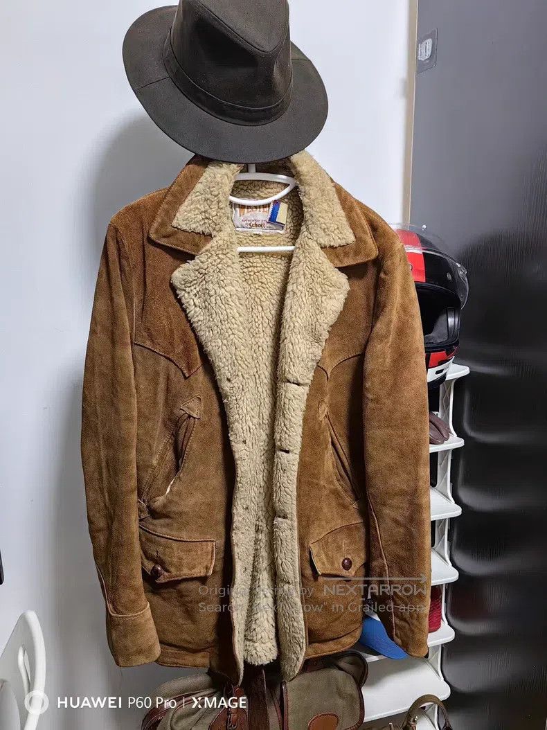 Schott Schott Farmer coat suede Size US S / EU 44-46 / 1 - 3 Thumbnail