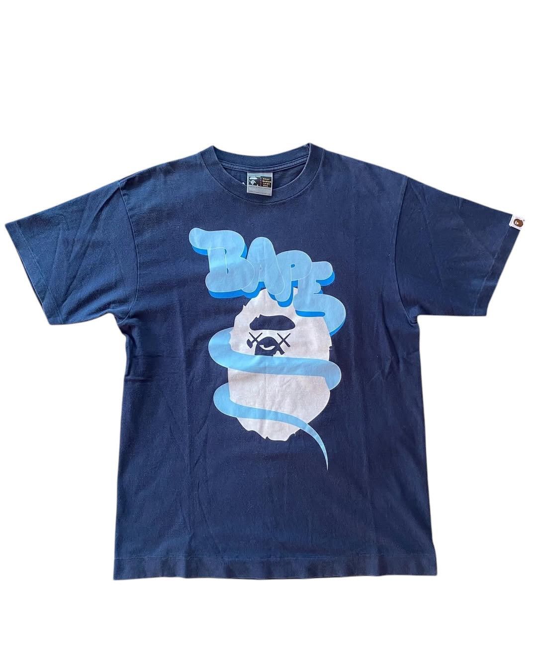 Bape Vintage Bape X Kaws Shirt Size US M / EU 48-50 / 2 - 1 Thumbnail