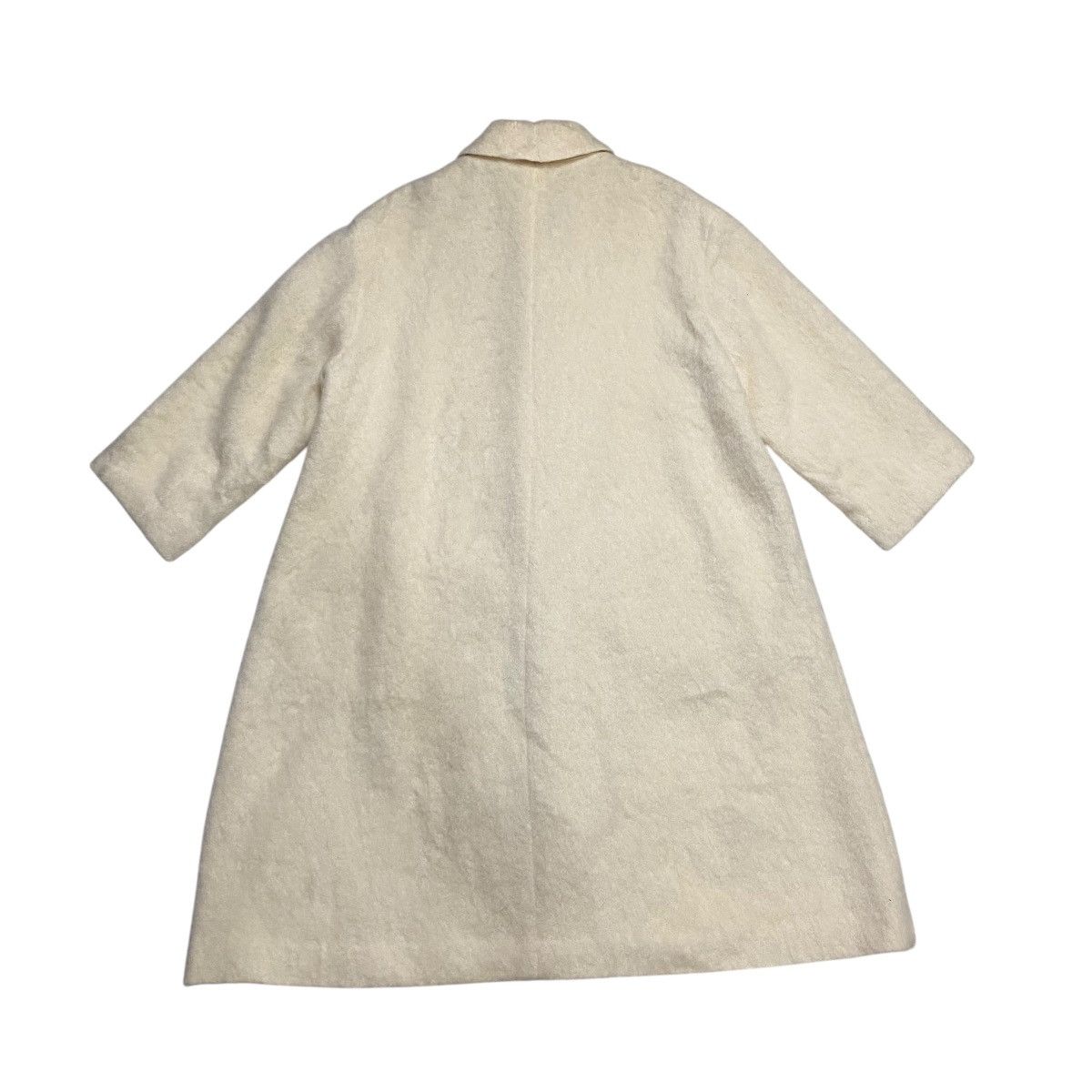 Yohji Yamamoto Yohji Yamamoto Workshop mohair overcoat Size US L / EU 52-54 / 3 - 5 Thumbnail