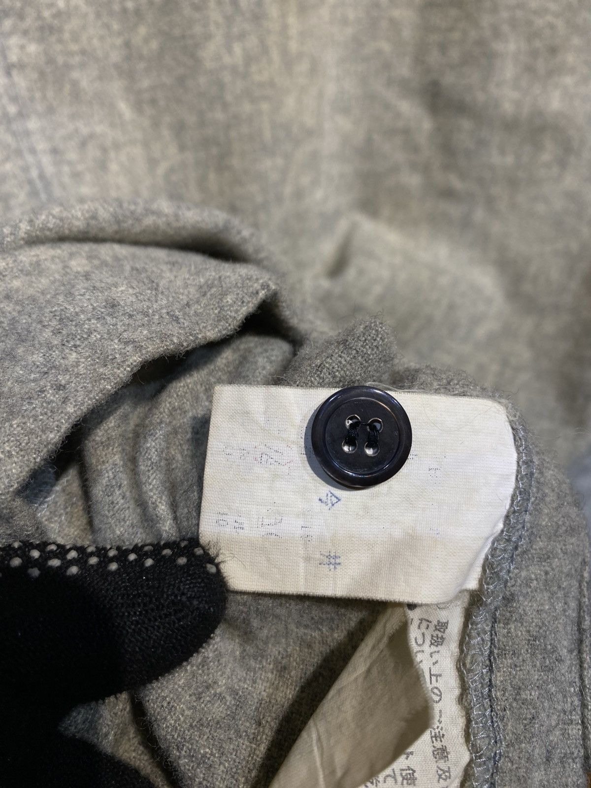 Comme des Garcons Homme Comme des Garçons Homme Wool Zip Jacket – Vintage Japanese Size US S / EU 44-46 / 1 - 18 Thumbnail