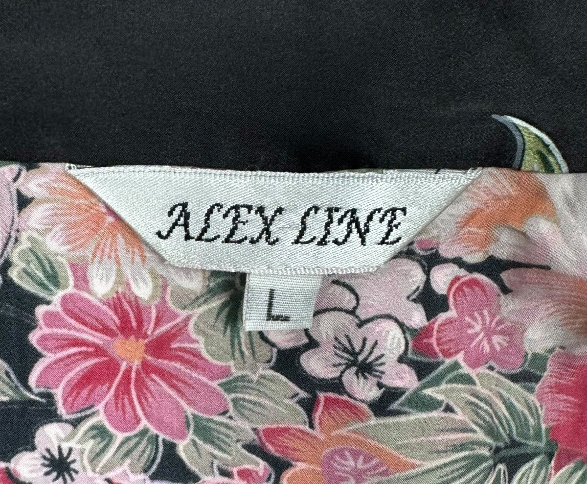 Chinese Laundry × Designer Alex Line Silk Blouse Chinese Native Printed Flowers size L Size L / US 10 / IT 46 - 13 Thumbnail