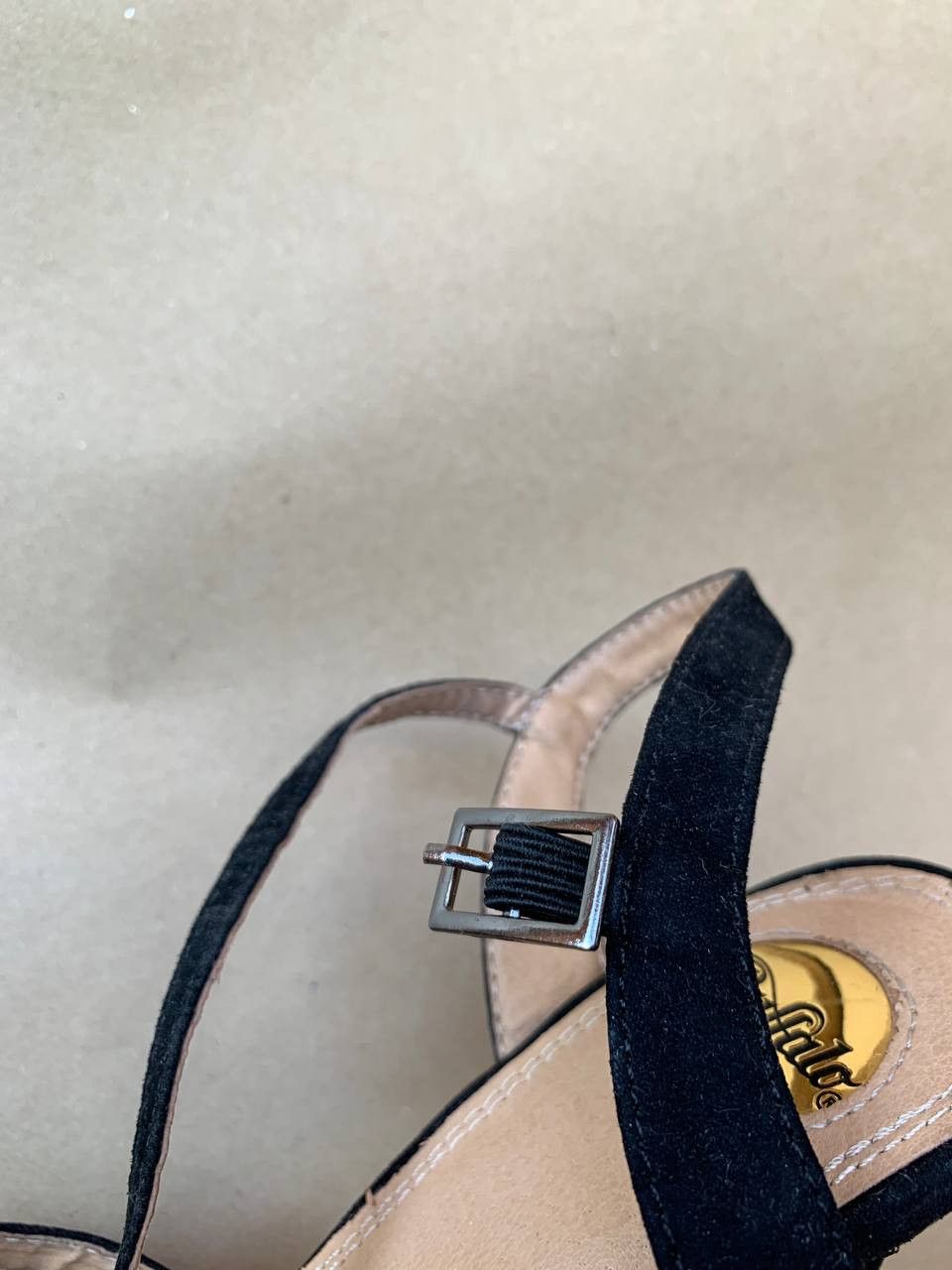 Buffalo London × Vintage Buffalo vintage Y2K black slingback sandals Size US 5 / IT 35 - 9 Thumbnail