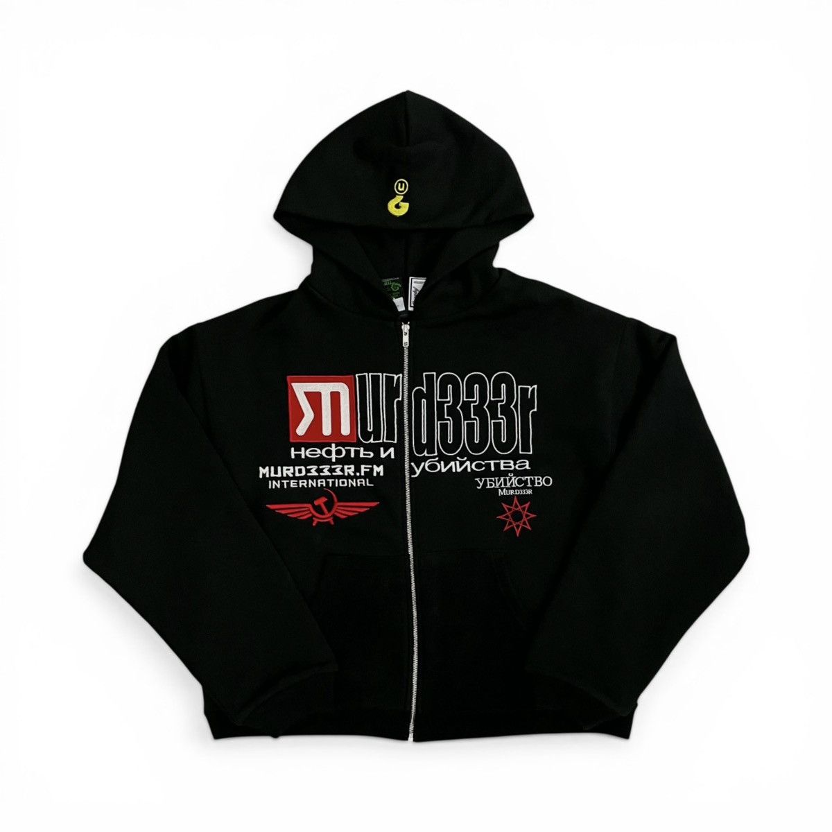Greedy Unit × murd333r.fm Greedy Unit X Murd333r FM Zip Up Size US L / EU 52-54 / 3 - 1 Thumbnail