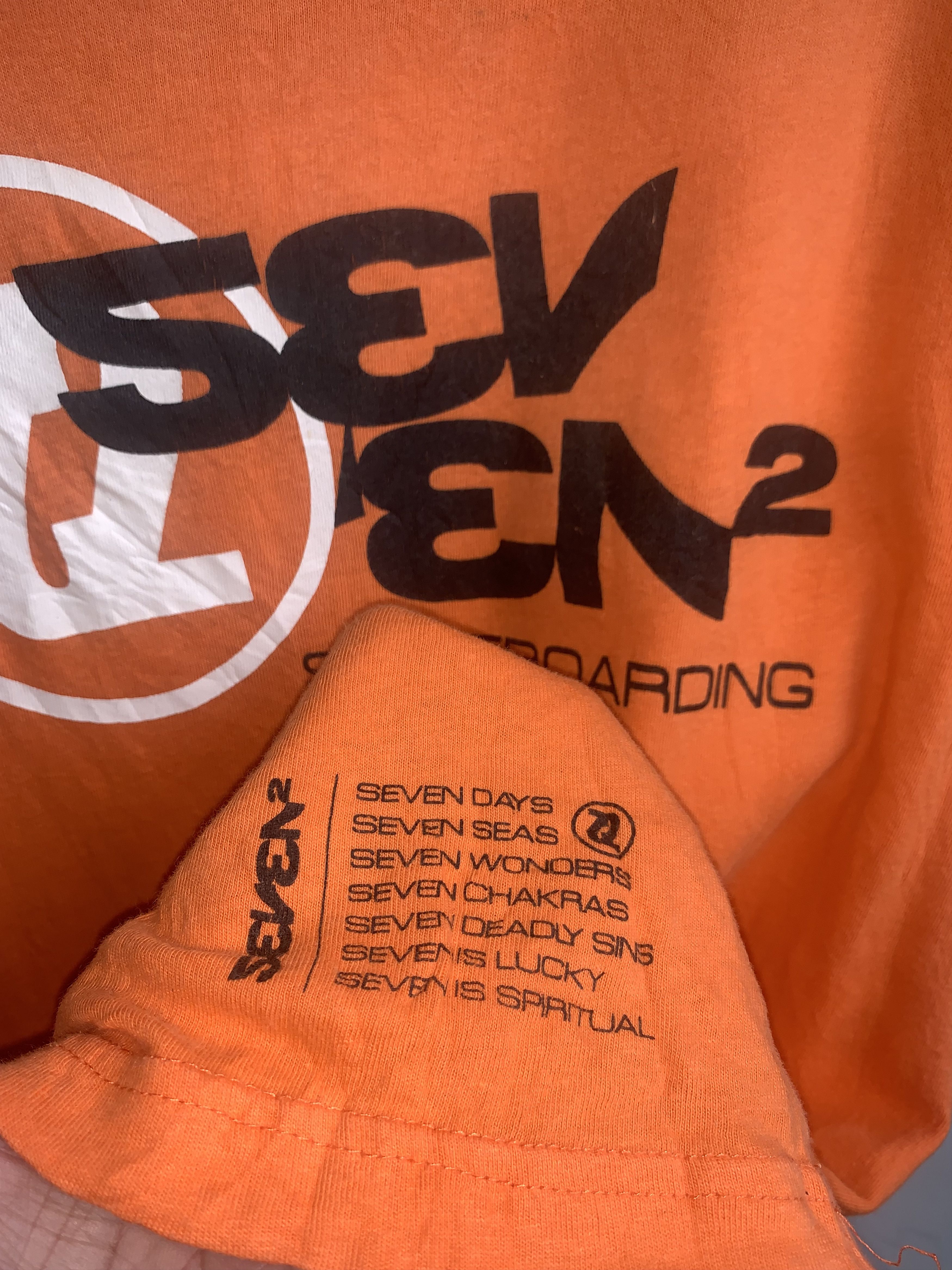 Seven 7 Seven Skateboarding Shirt Size US L / EU 52-54 / 3 - 4 Thumbnail
