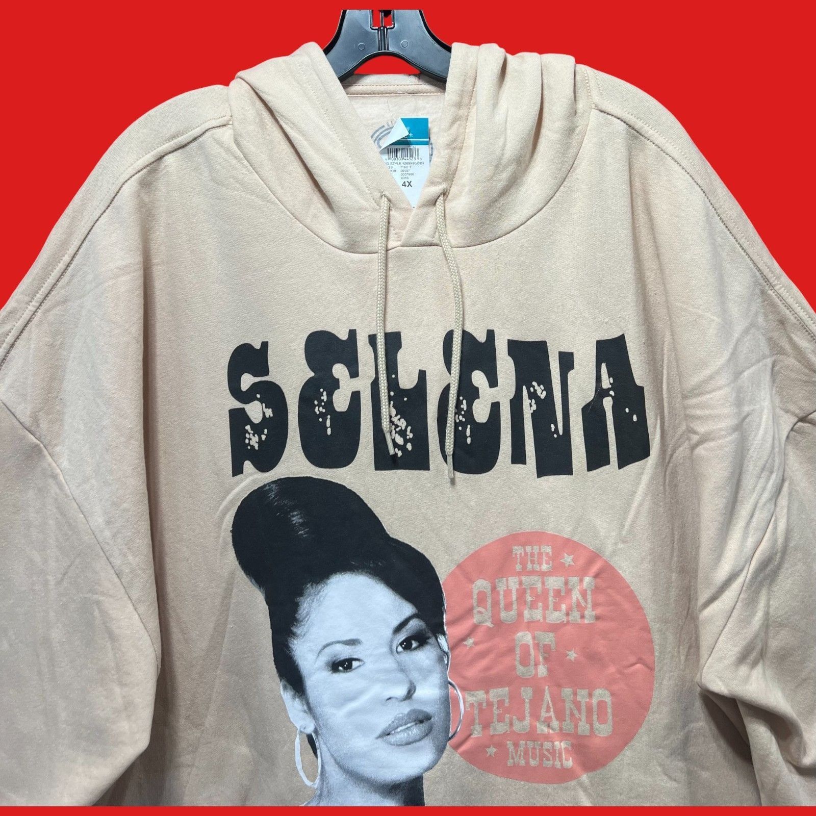 Other Apparel Hybrid - Selena - Women's Long Sleeve Hooded Sweatsh Size 4XL / US 24-26 - 11 Thumbnail