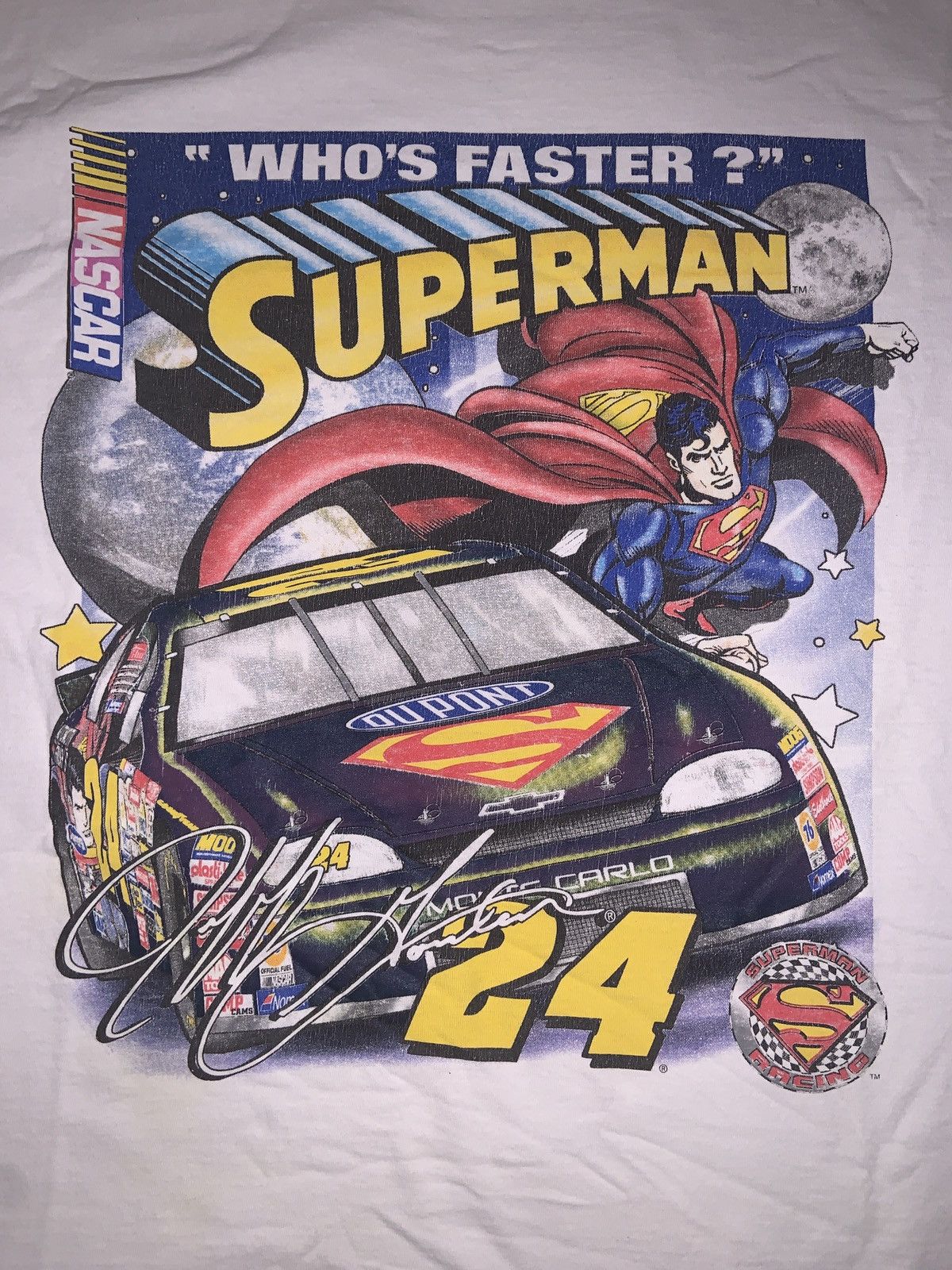 Chase Authentics Vintage 1999 Jeff Gordon x Superman NASCAR - Size L Size US L / EU 52-54 / 3 - 4 Thumbnail