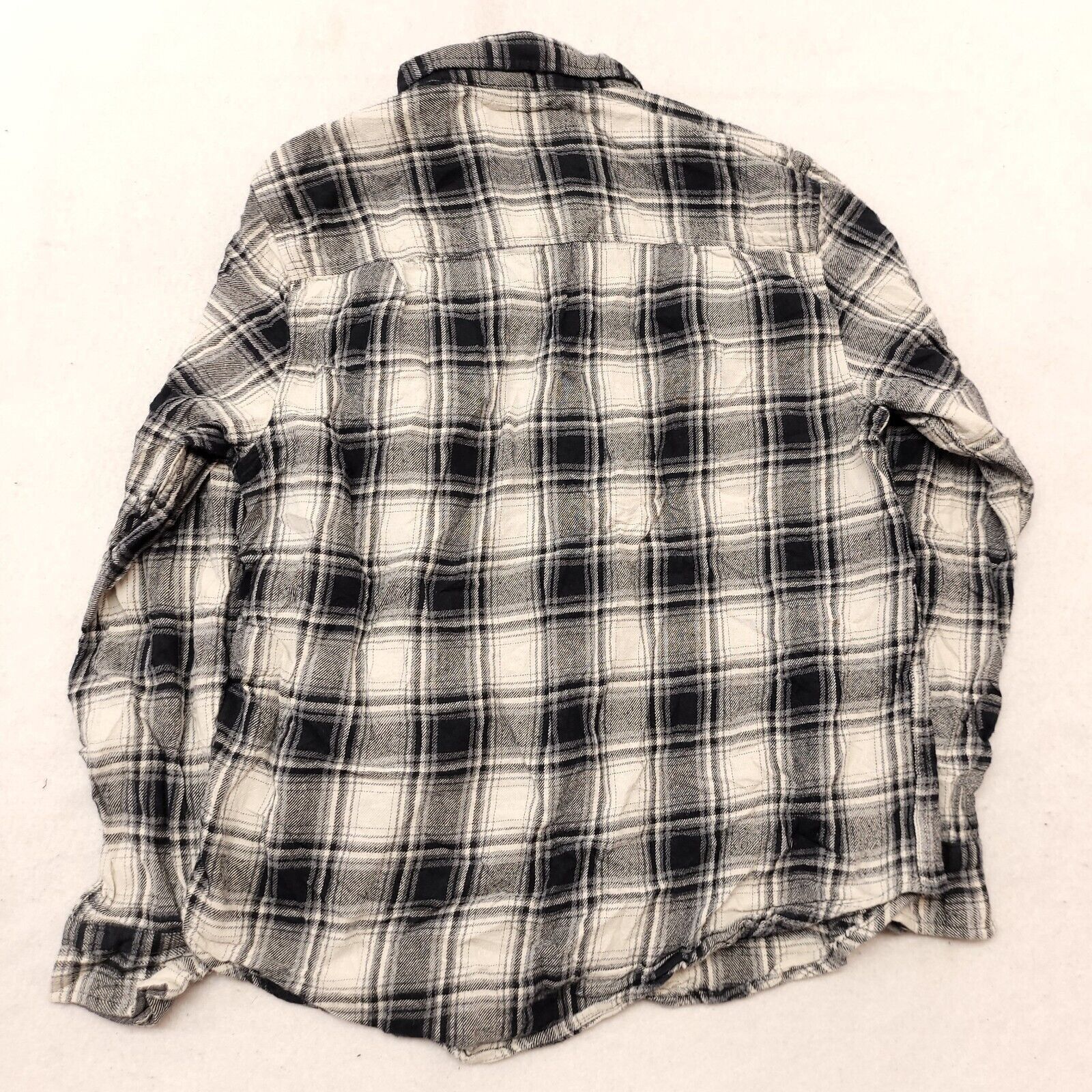 Field & Stream Field & Stream Tartan Flannel Shirt Mens Size Medium M Black Size US M / EU 48-50 / 2 - 10 Thumbnail