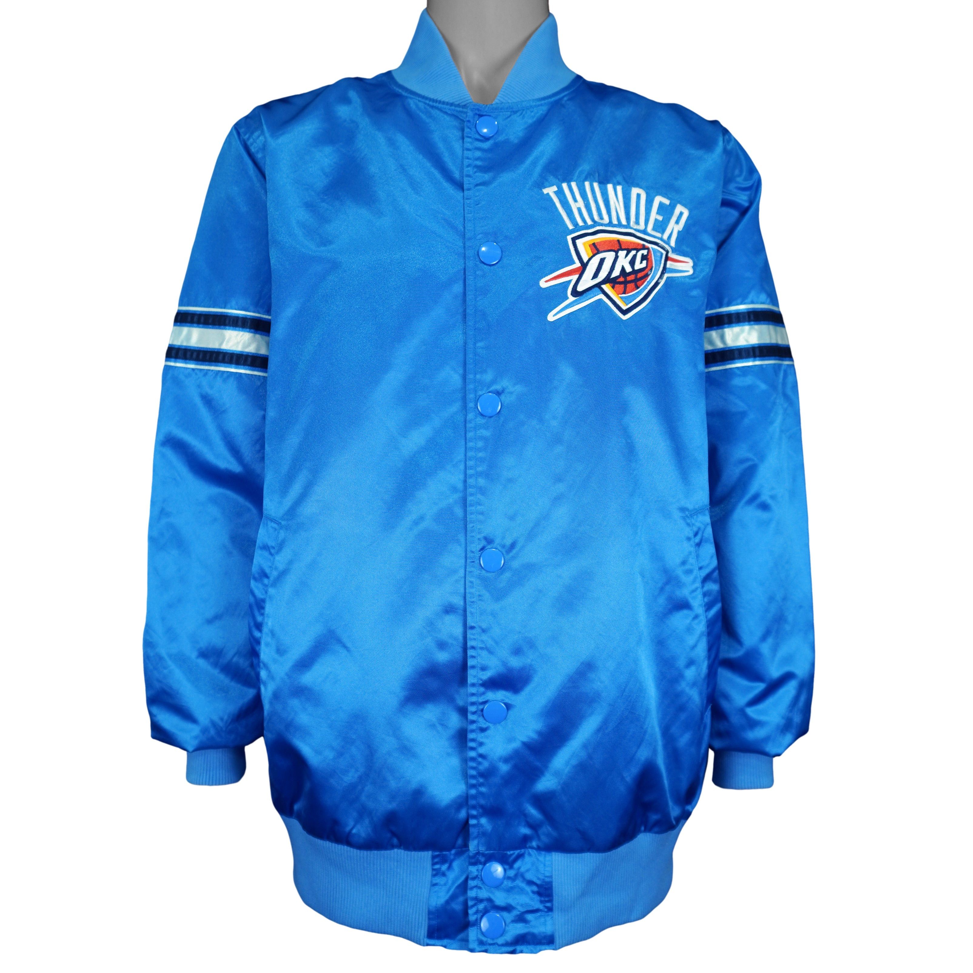 Starter NBA - Oklahoma City Thunder Satin Jacket 2009 Size US XL / EU 56 / 4 - 1 Thumbnail