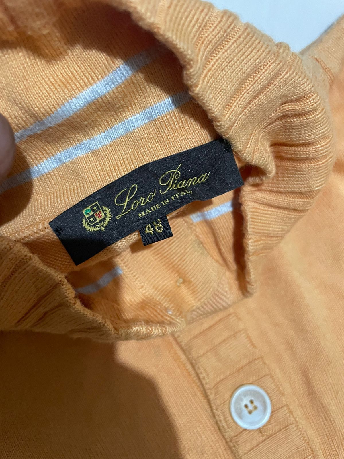 Loro Piana Cashmere Loro Piana Half Zip Button Sweater Size 48 Size US M / EU 48-50 / 2 - 3 Thumbnail