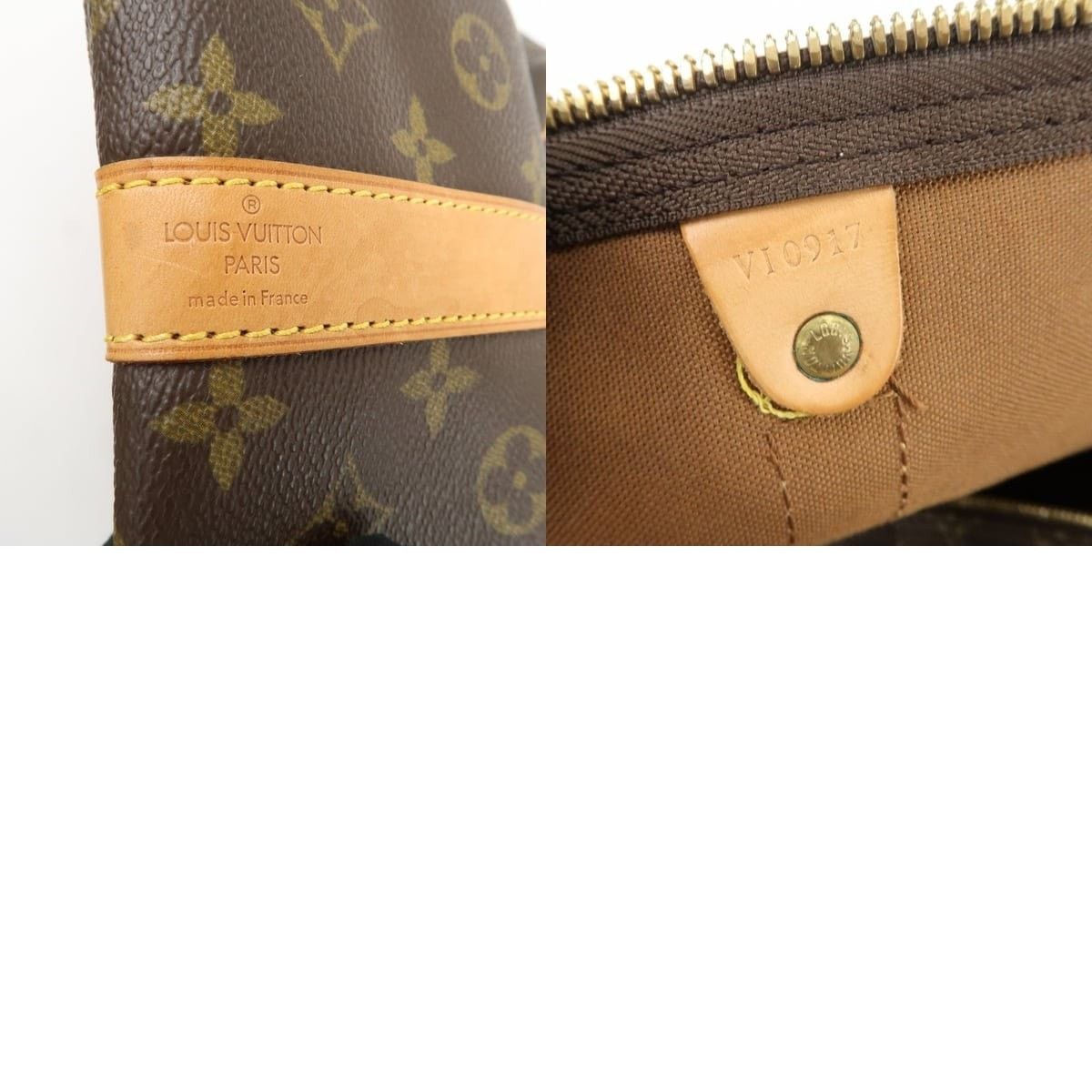 Louis Vuitton Louis Vuitton Monogram Keepall Bandouliere 55 Duffle Bag Size ONE SIZE - 8 Thumbnail