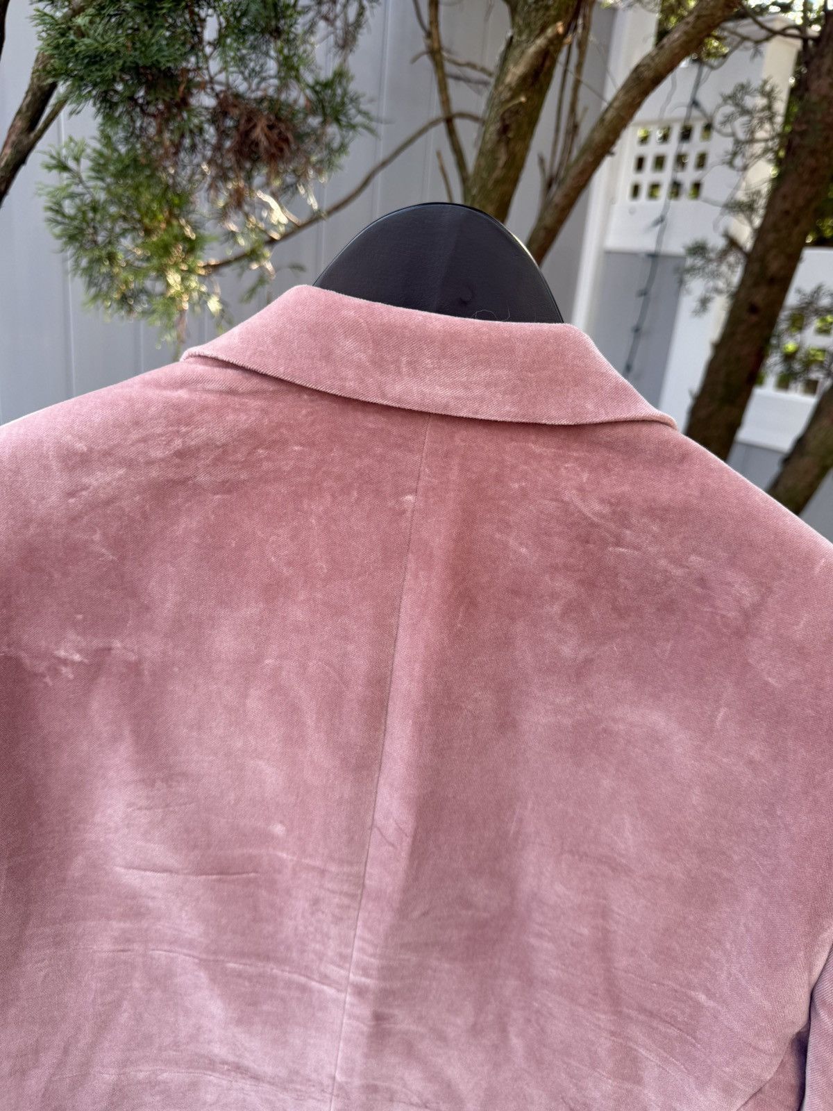 John Varvatos John Varvatos Star USA Velvet Slim Fit Pink 40S Blazer $498 Size 40S - 5 Thumbnail