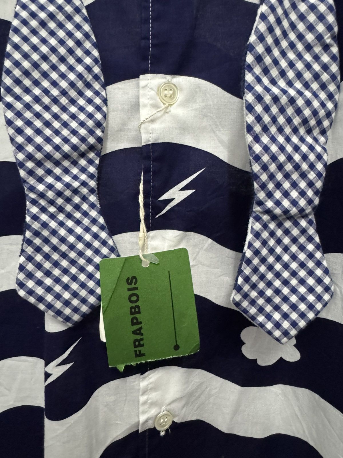 Frapbois × Issey Miyake × Japanese Brand Frapbois button up shirt Size US S / EU 44-46 / 1 - 4 Thumbnail