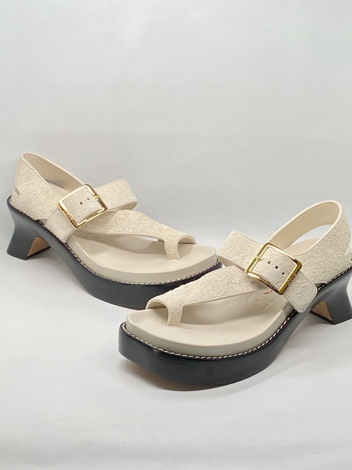 Loewe Loewe Ease heel suede sandal size 41 Size US 11 / IT 41 - 6 Thumbnail