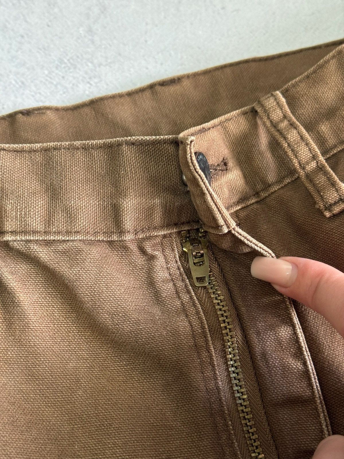 Dickies Dickies Carpenter Denim Pants Straight Brown 34x34 90s Size US 34 / EU 50 - 7 Thumbnail