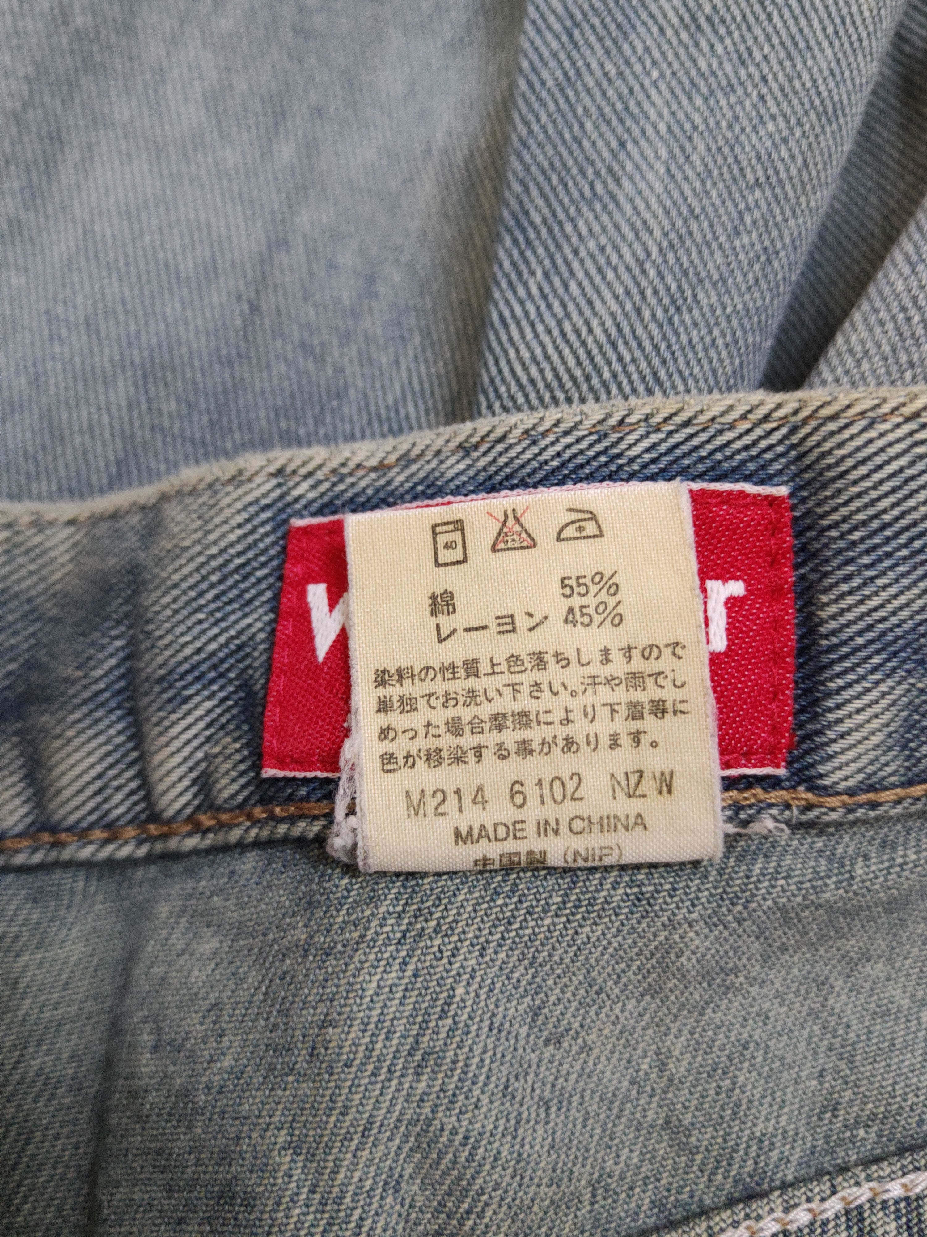Vintage Wrangler vintage Faded Distressed Ripped denim Jeans #W2061 Size US 30 / EU 46 - 14 Thumbnail