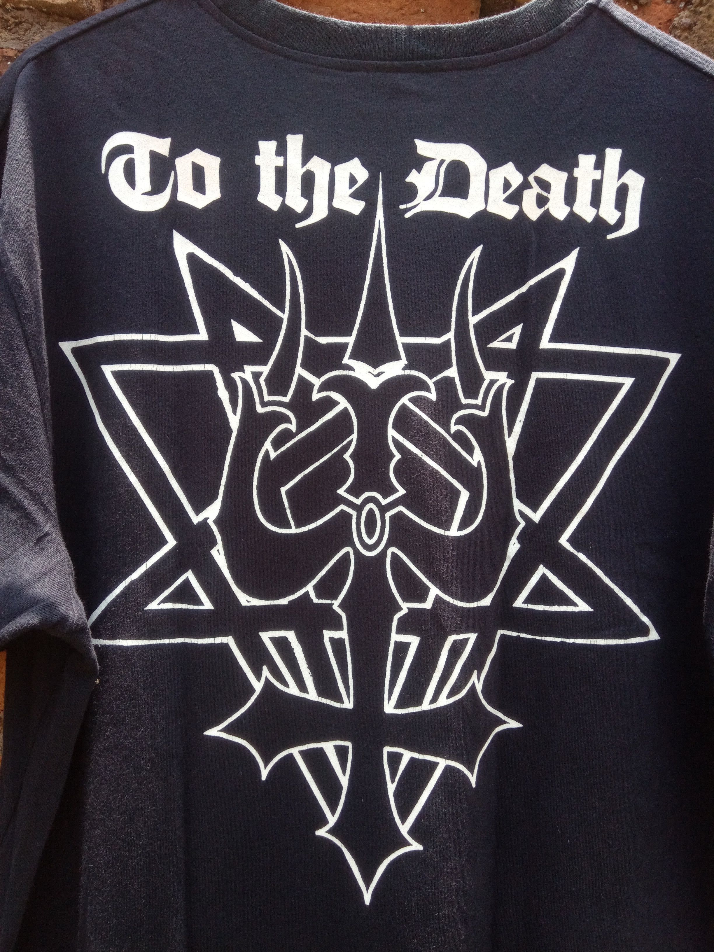 Band Tees × Vintage WATAIN black metal militia Asian division Size US XL / EU 56 / 4 - 4 Thumbnail