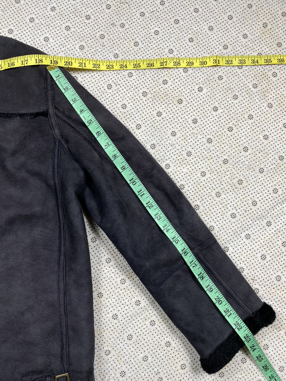 Japanese Brand Type B3 Carters Shearling Faux Suede Deck Jacket Size US M / EU 48-50 / 2 - 8 Thumbnail