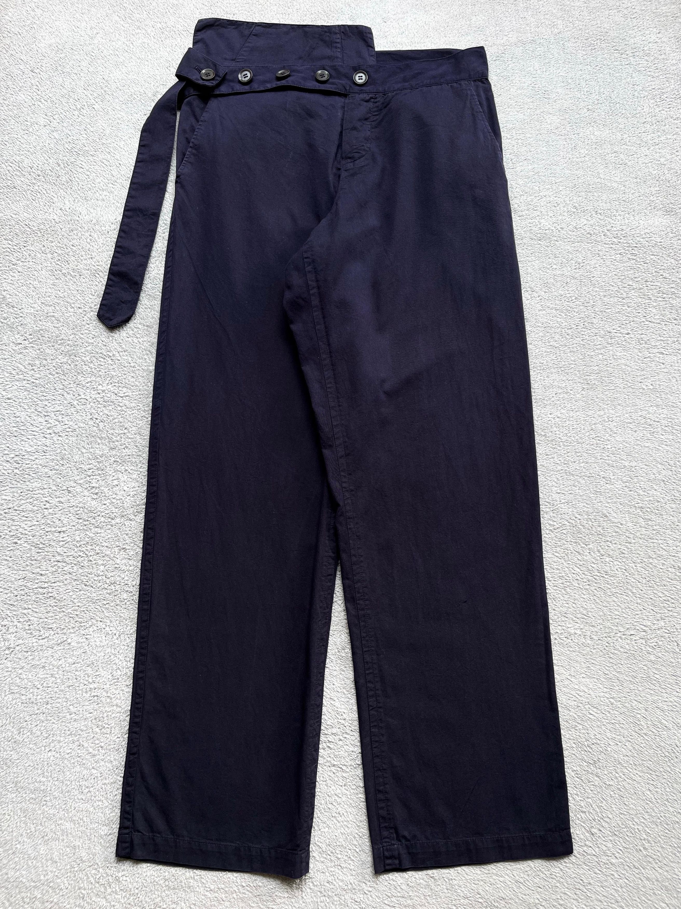 Y's Yohji Yamamoto belted trouser Size US 32 / EU 48 - 1 Thumbnail