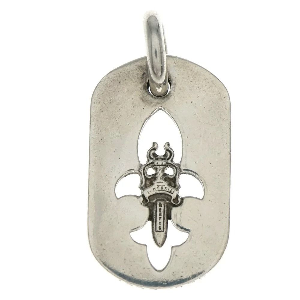 Chrome Hearts CHROME HEARTS CUT OUT FLEUR DAGGER DOG TAG Size ONE SIZE - 5 Thumbnail