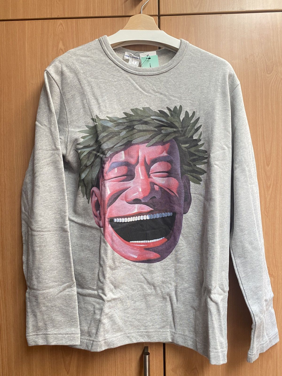 ジャケット・アウター COMME des GARCONS SHIRT Yue Minjun nylon COMME DES GARCONS SHIRT X YUE MINJUN JACKET BEIGE – BLENDS