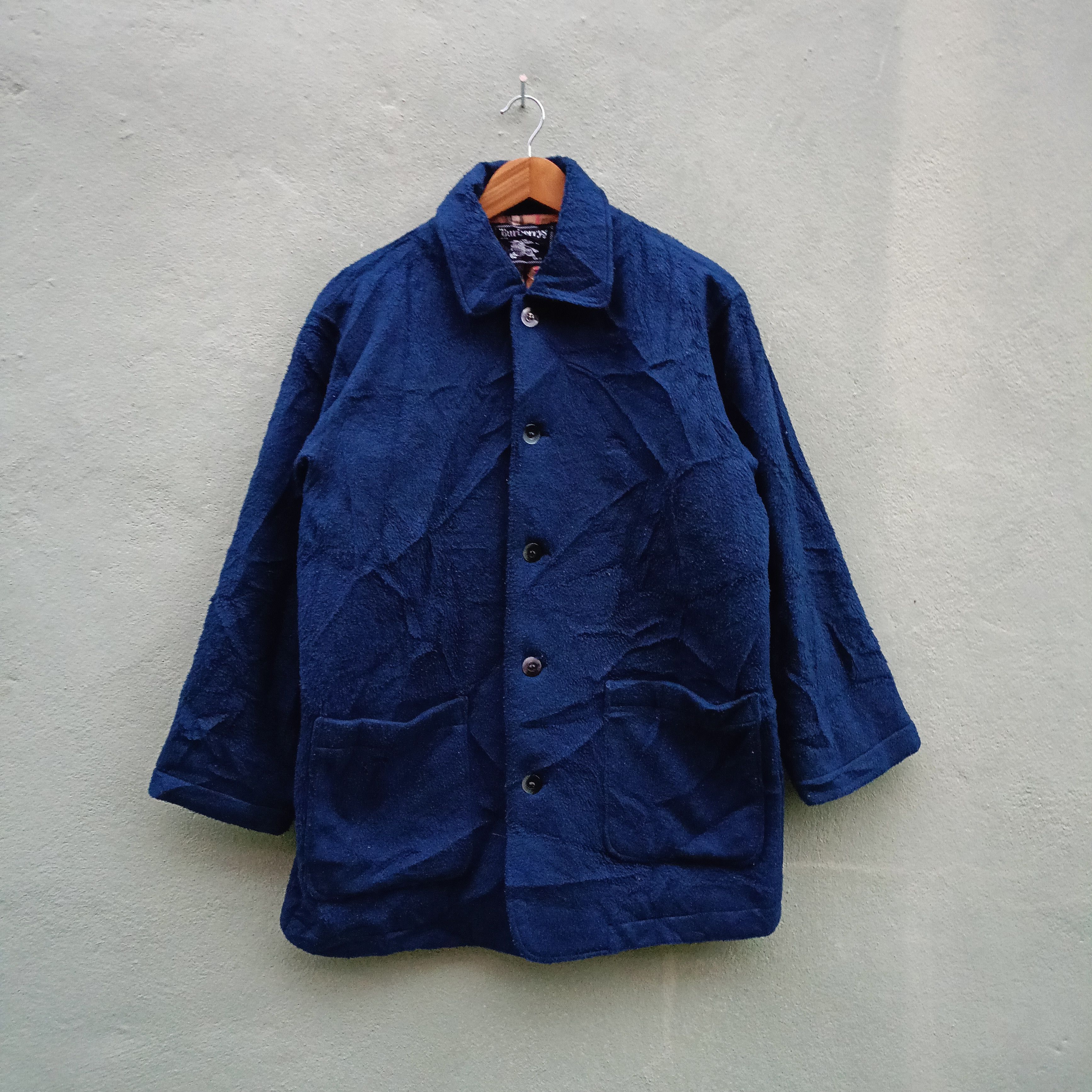 Burberry × Vintage Burberry fleece Jacket Size US L / EU 52-54 / 3 - 1 Thumbnail