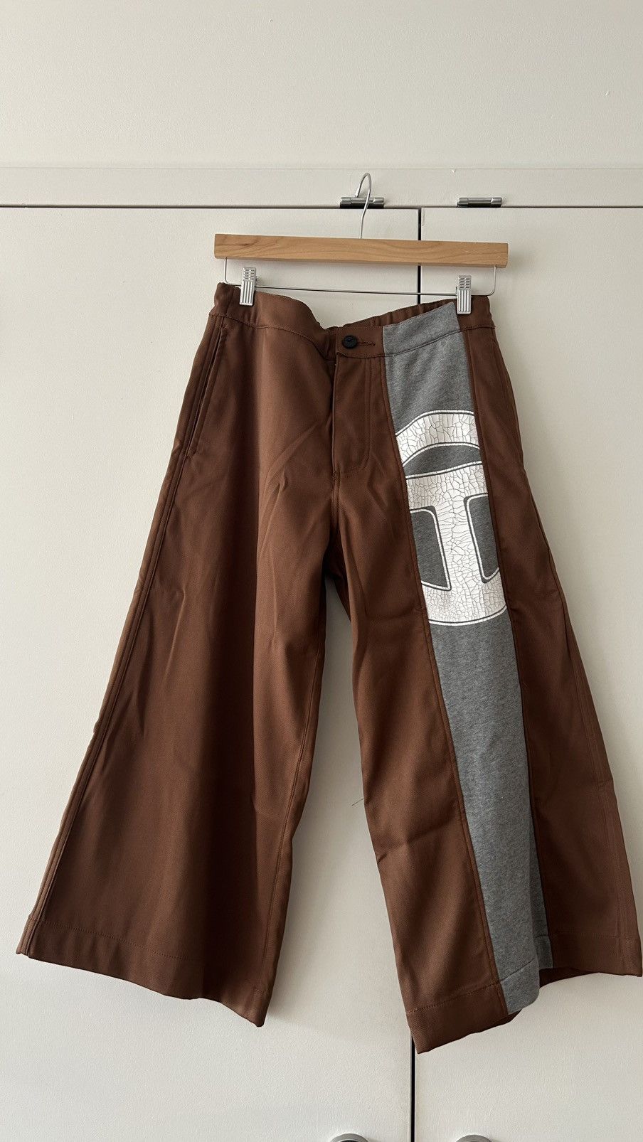 Telfar Cropped pants with sweat panel Size US 28 / EU 44 - 1 Thumbnail