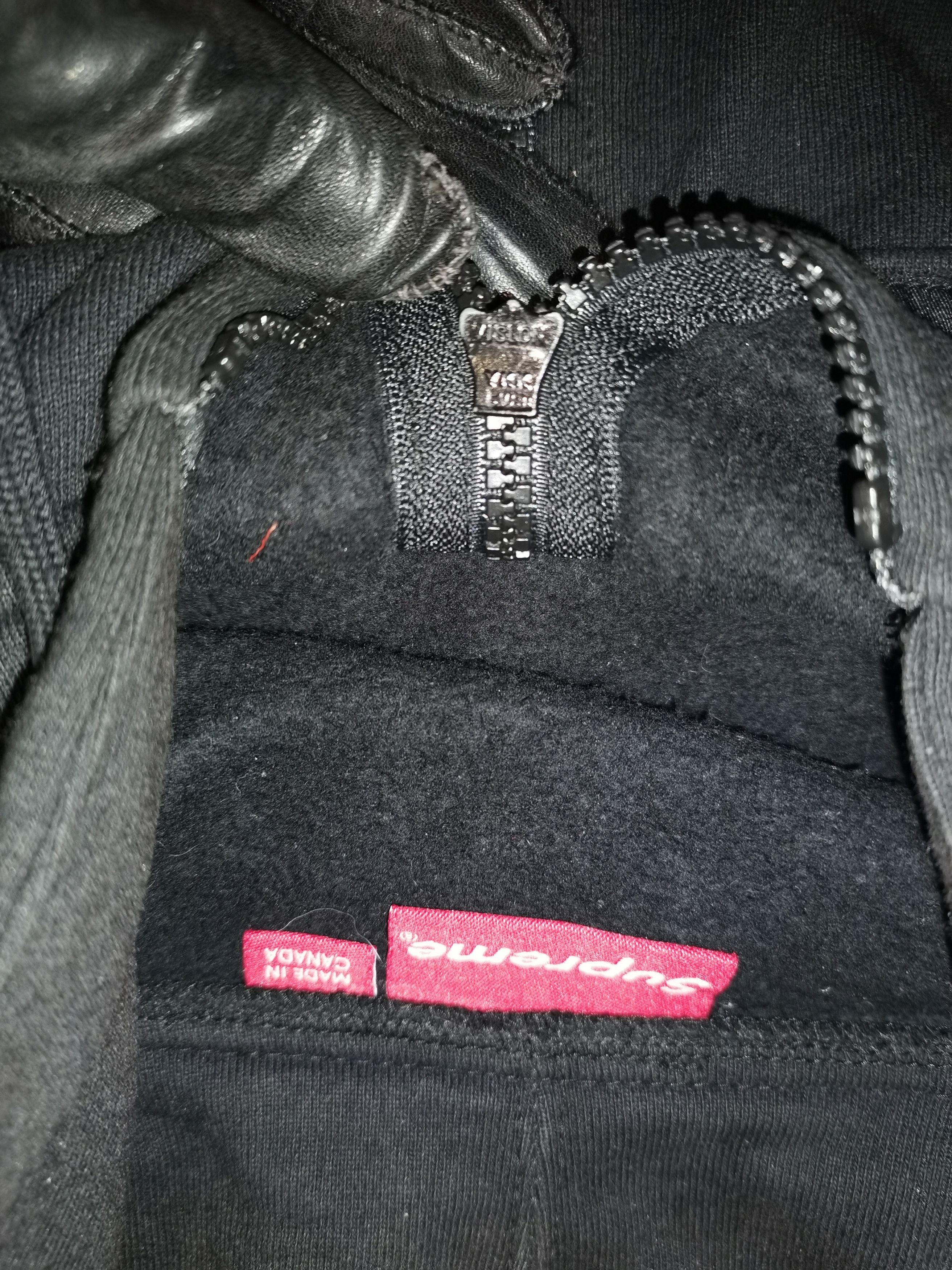 Supreme Supreme text stripe zip up hoodie Size US M / EU 48-50 / 2 - 17 Thumbnail
