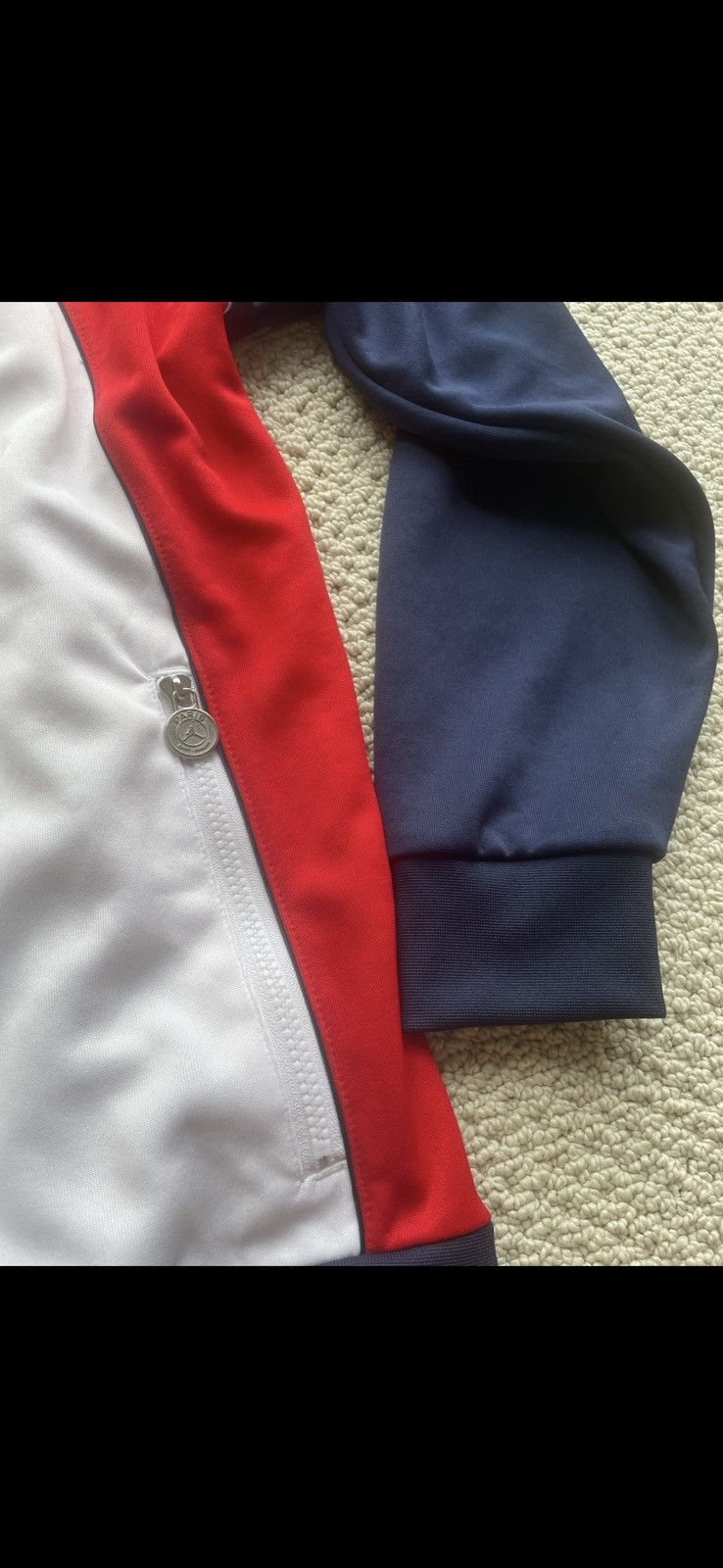 Jordan Brand Jordan x Paris Saint-Germain Zip Up Size US XXL / EU 58 / 5 - 3 Thumbnail